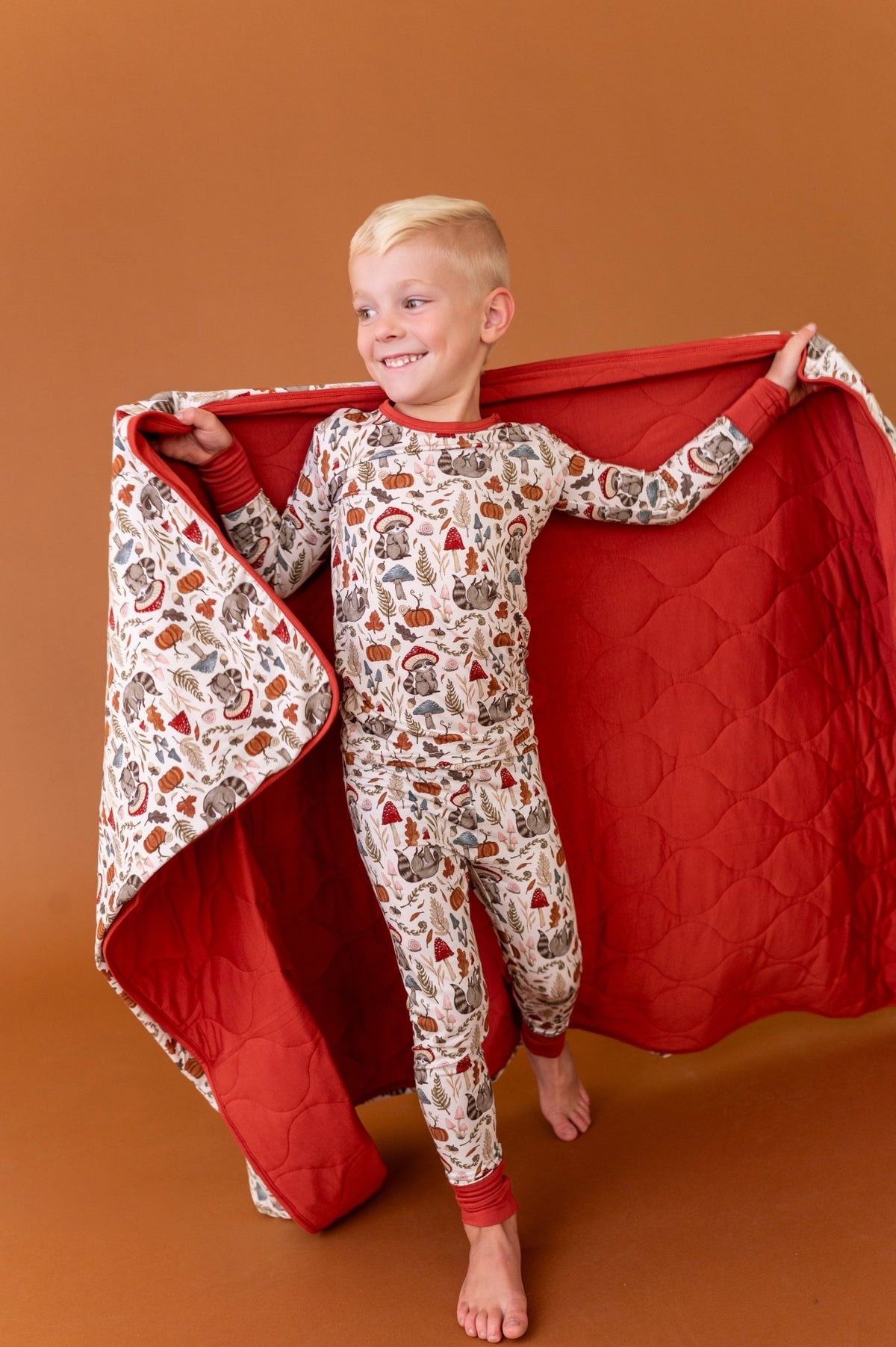 Two Piece Jammies - Autumn Woodland - The Sleepy Sloth
