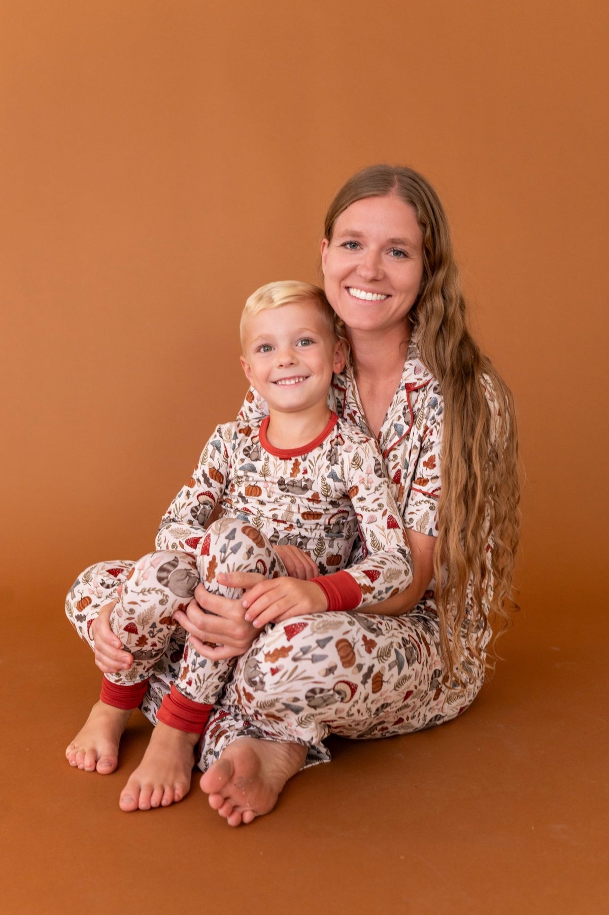 Two Piece Jammies - Autumn Woodland - The Sleepy Sloth