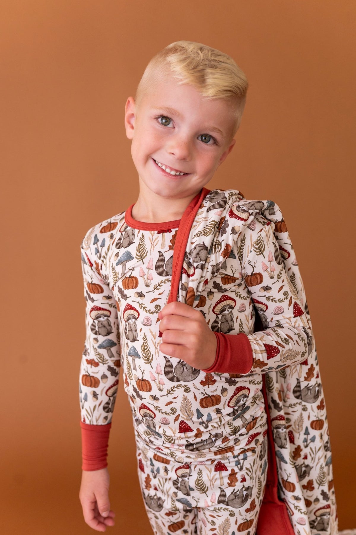 Two Piece Jammies - Autumn Woodland - The Sleepy Sloth