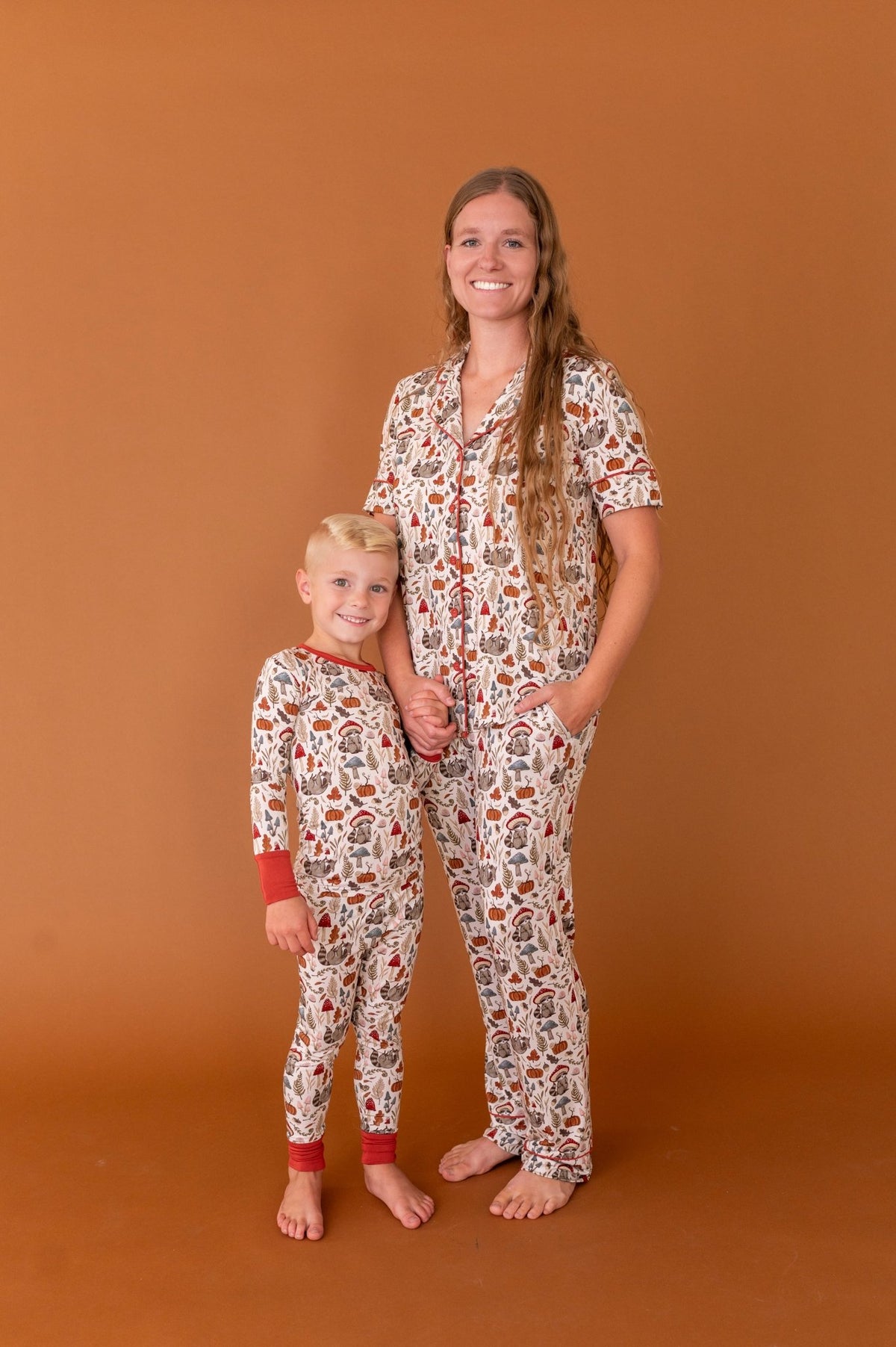 Two Piece Jammies - Autumn Woodland - The Sleepy Sloth