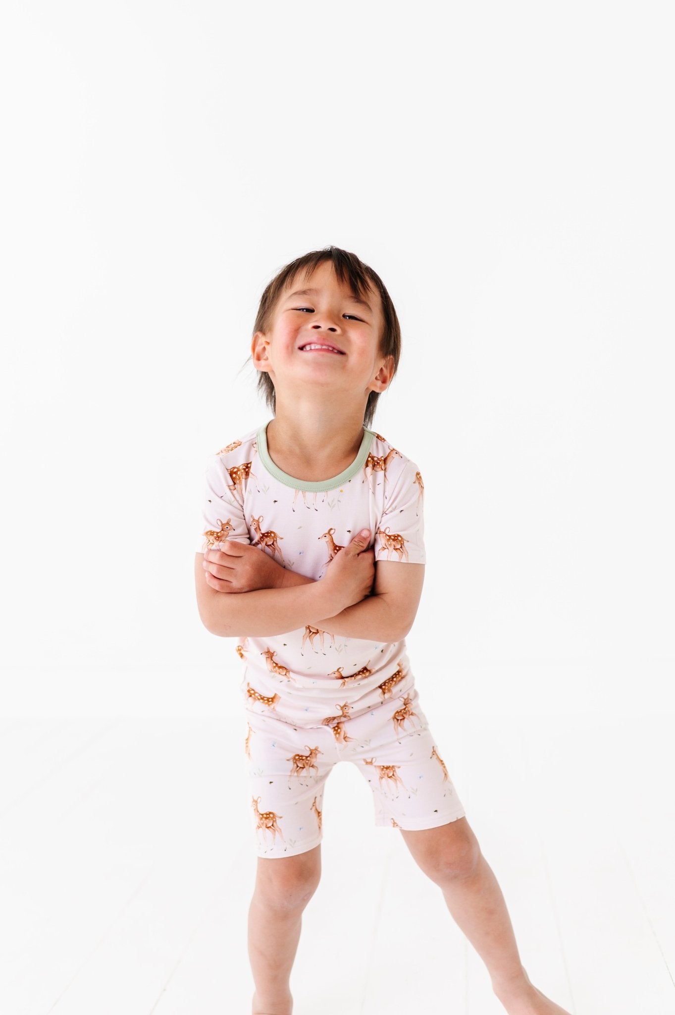 TWO PIECE JAMMIES - FAWNED OF YOU - The Sleepy Sloth