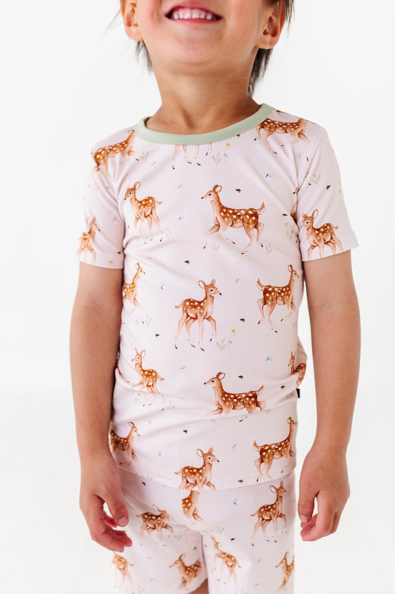 TWO PIECE JAMMIES - FAWNED OF YOU - The Sleepy Sloth