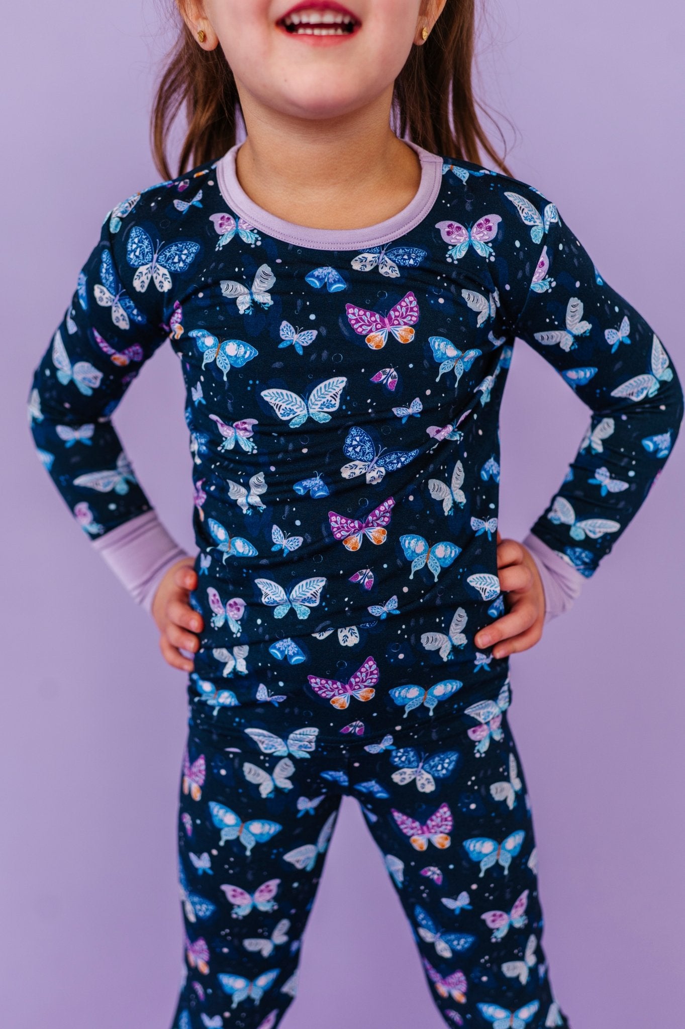 TWO PIECE JAMMIES - INDIGO SKIES - The Sleepy Sloth