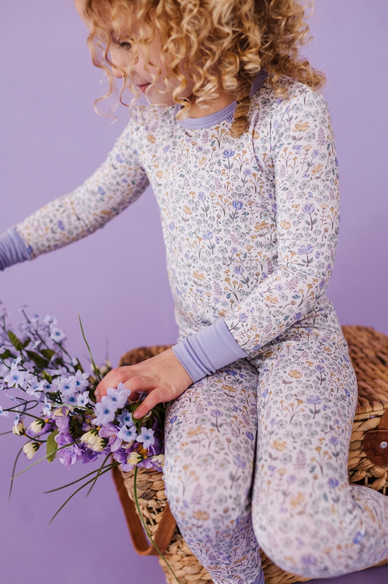 TWO PIECE JAMMIES - LILAC VALLEY - The Sleepy Sloth