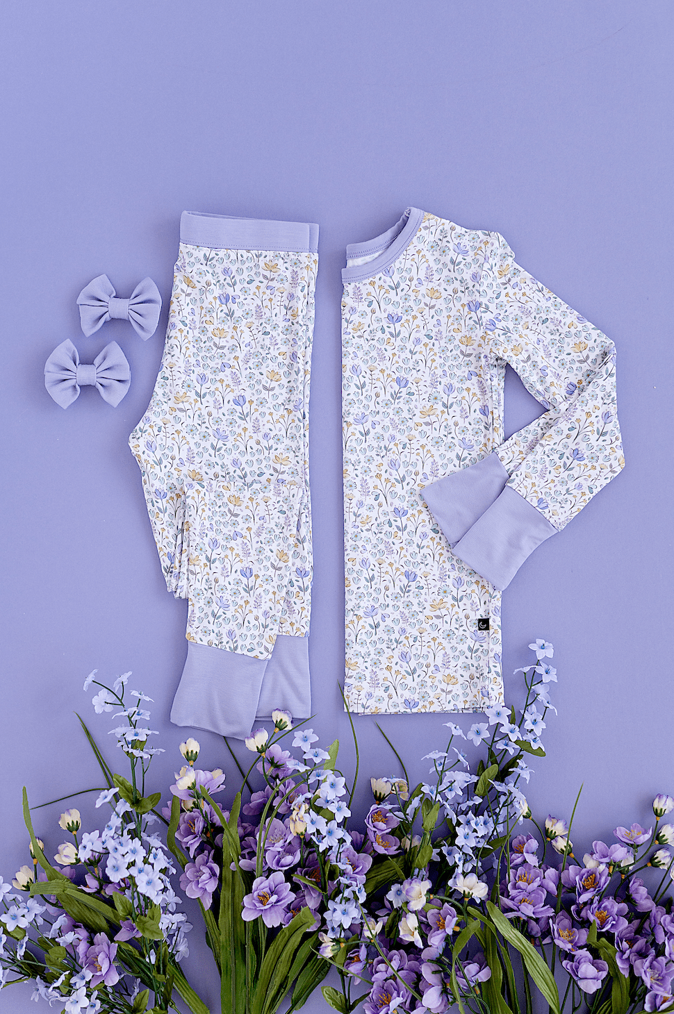 TWO PIECE JAMMIES - LILAC VALLEY - The Sleepy Sloth