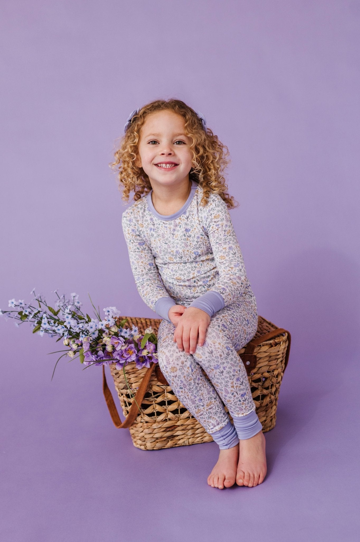 TWO PIECE JAMMIES - LILAC VALLEY - The Sleepy Sloth