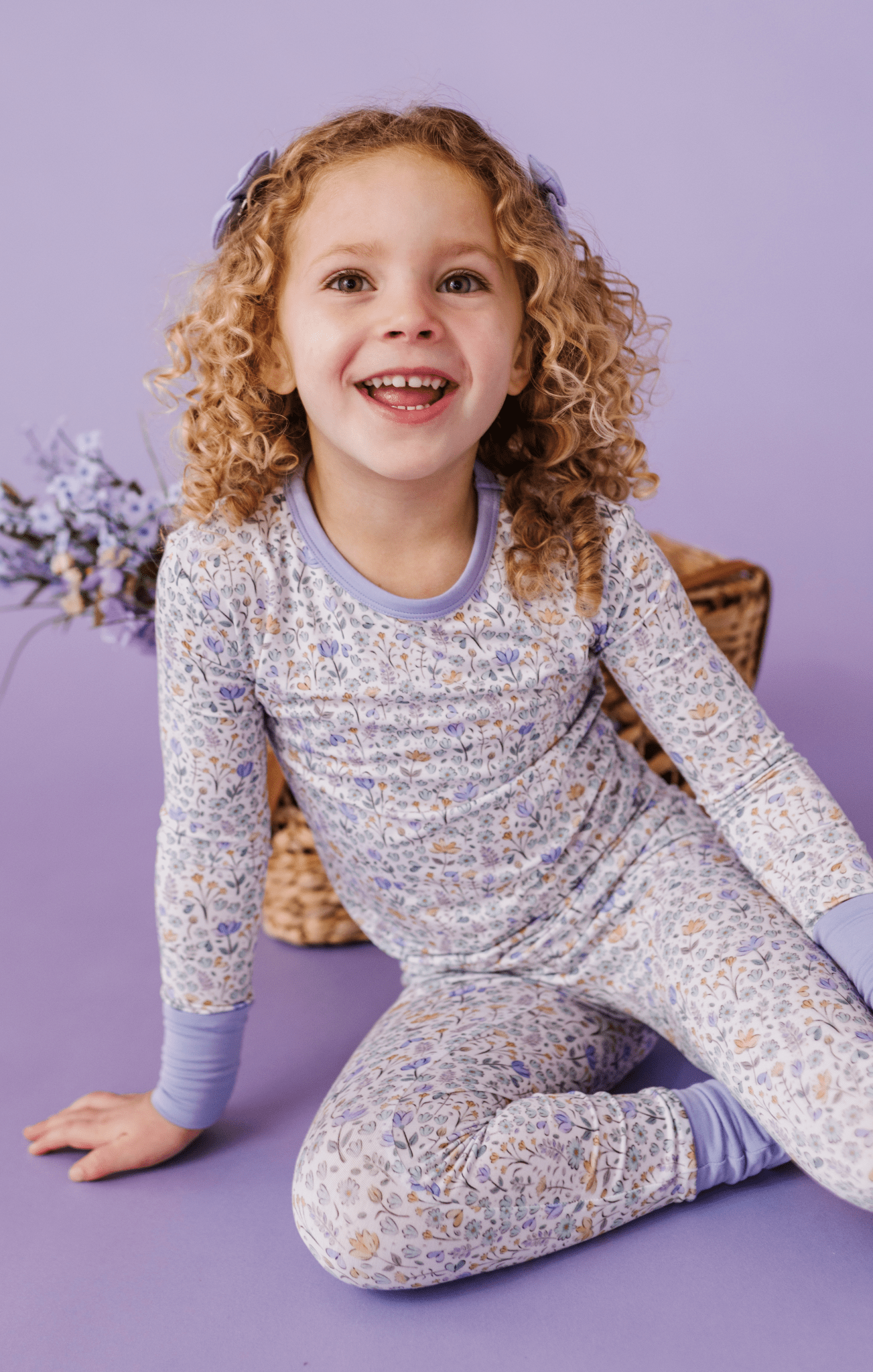 TWO PIECE JAMMIES - LILAC VALLEY - The Sleepy Sloth