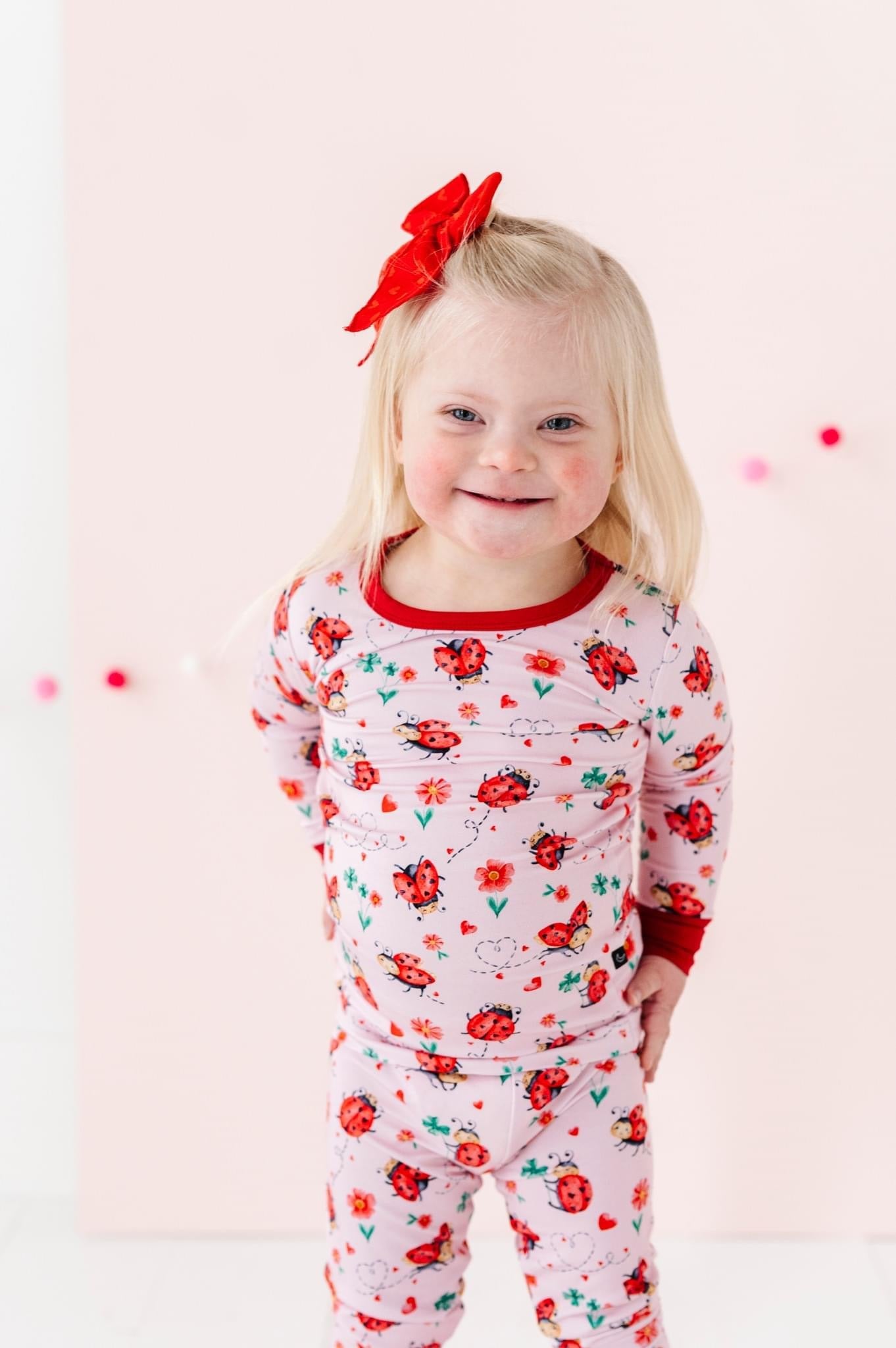 TWO PIECE JAMMIES - LITTLE LADY LOVE - The Sleepy Sloth