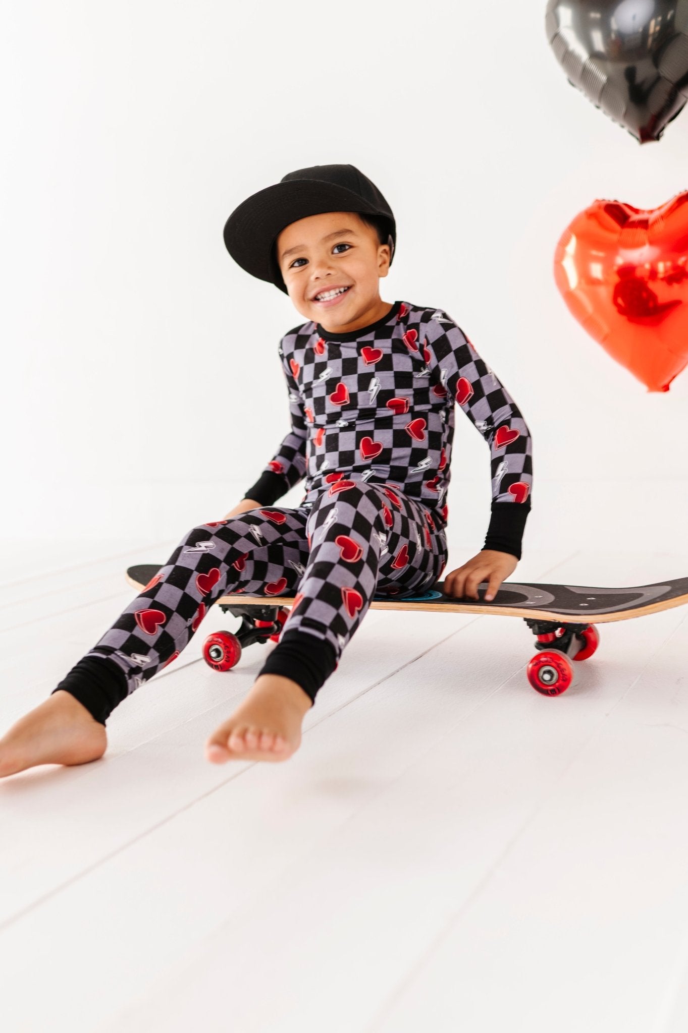 TWO PIECE JAMMIES - LOVE STRUCK - The Sleepy Sloth