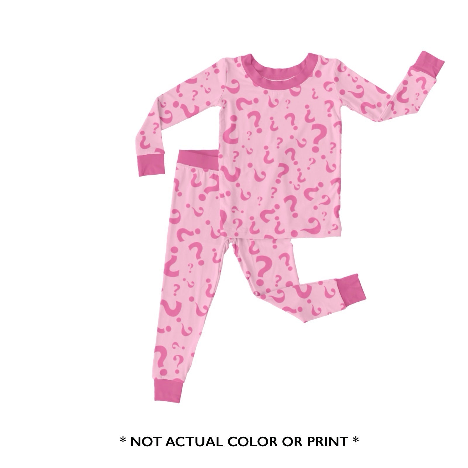 TWO PIECE JAMMIES - MYSTERY GIRL PRINT A - The Sleepy Sloth