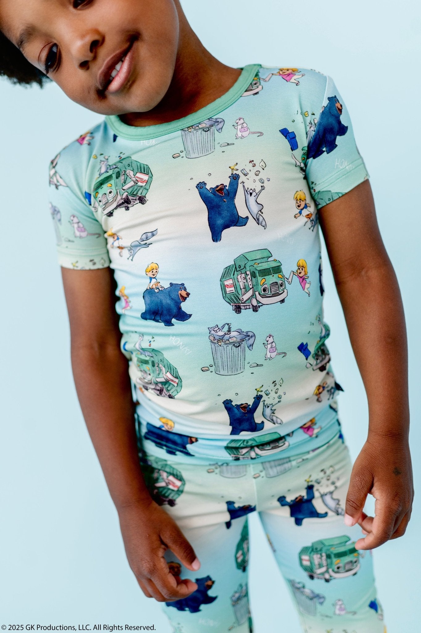 TWO PIECE JAMMIES PANTS WITH SHORT SLEEVE SET - Honk! Honk! - The Sleepy Sloth