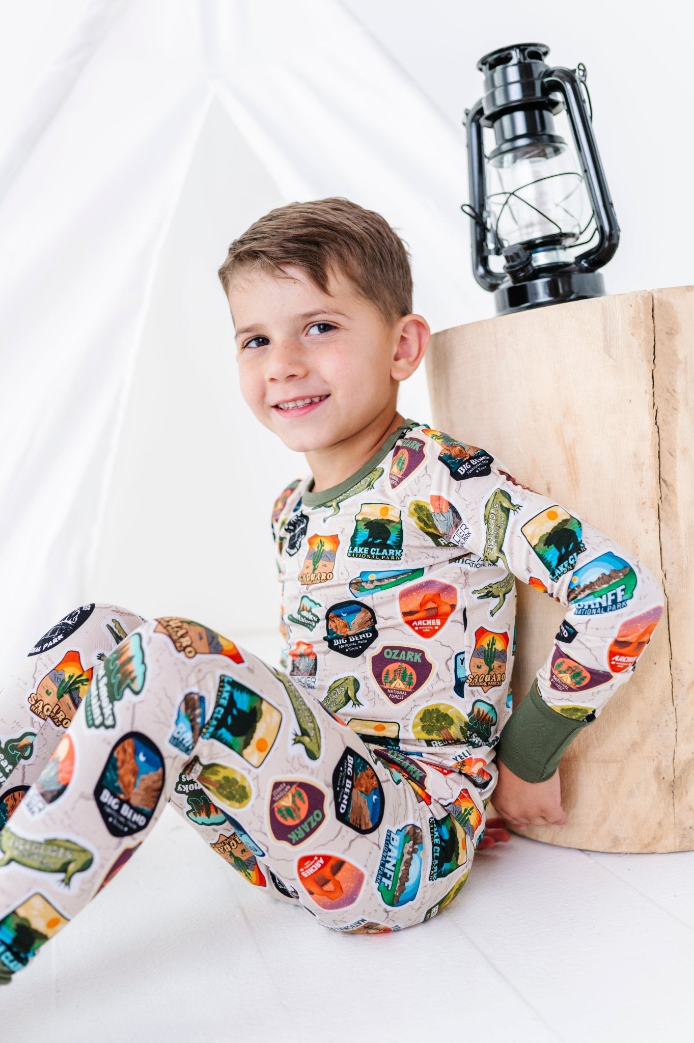 Two Piece Jammies - Park Passport - The Sleepy Sloth