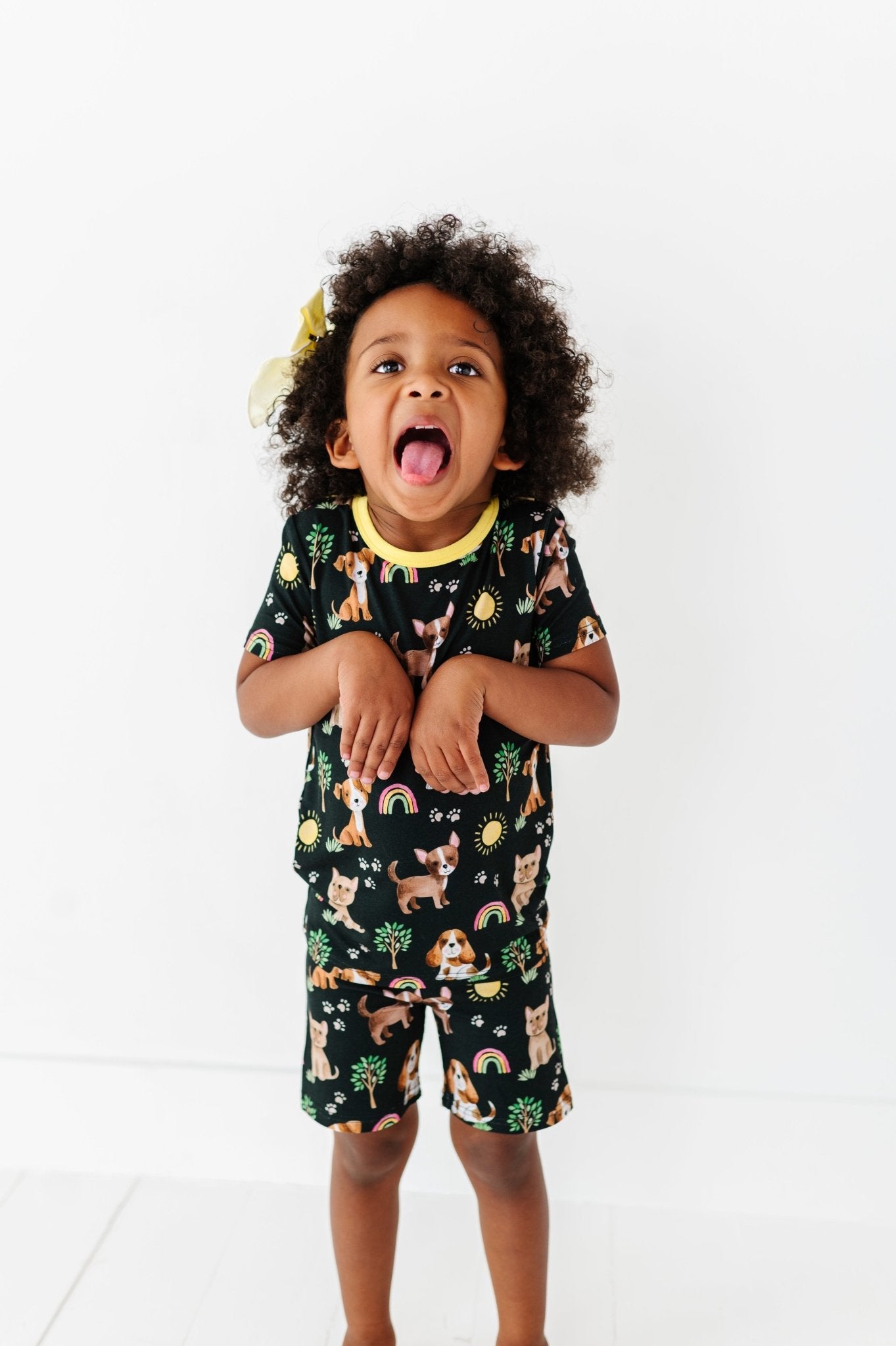 TWO PIECE JAMMIES - PUPPY PLAY DATE - The Sleepy Sloth