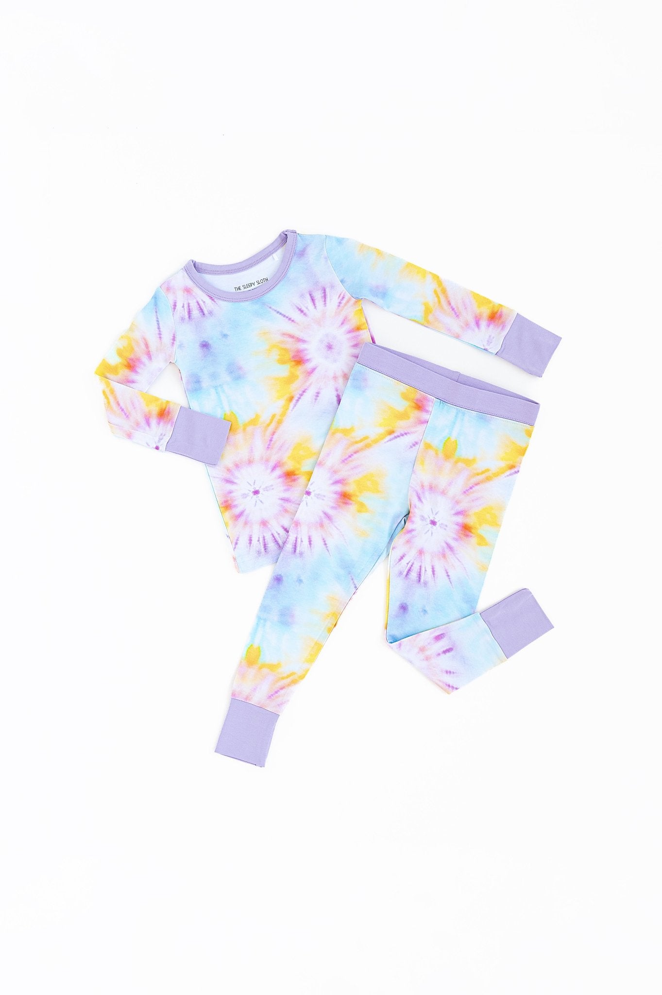 TWO PIECE JAMMIES - RAINBOW TWIST - The Sleepy Sloth