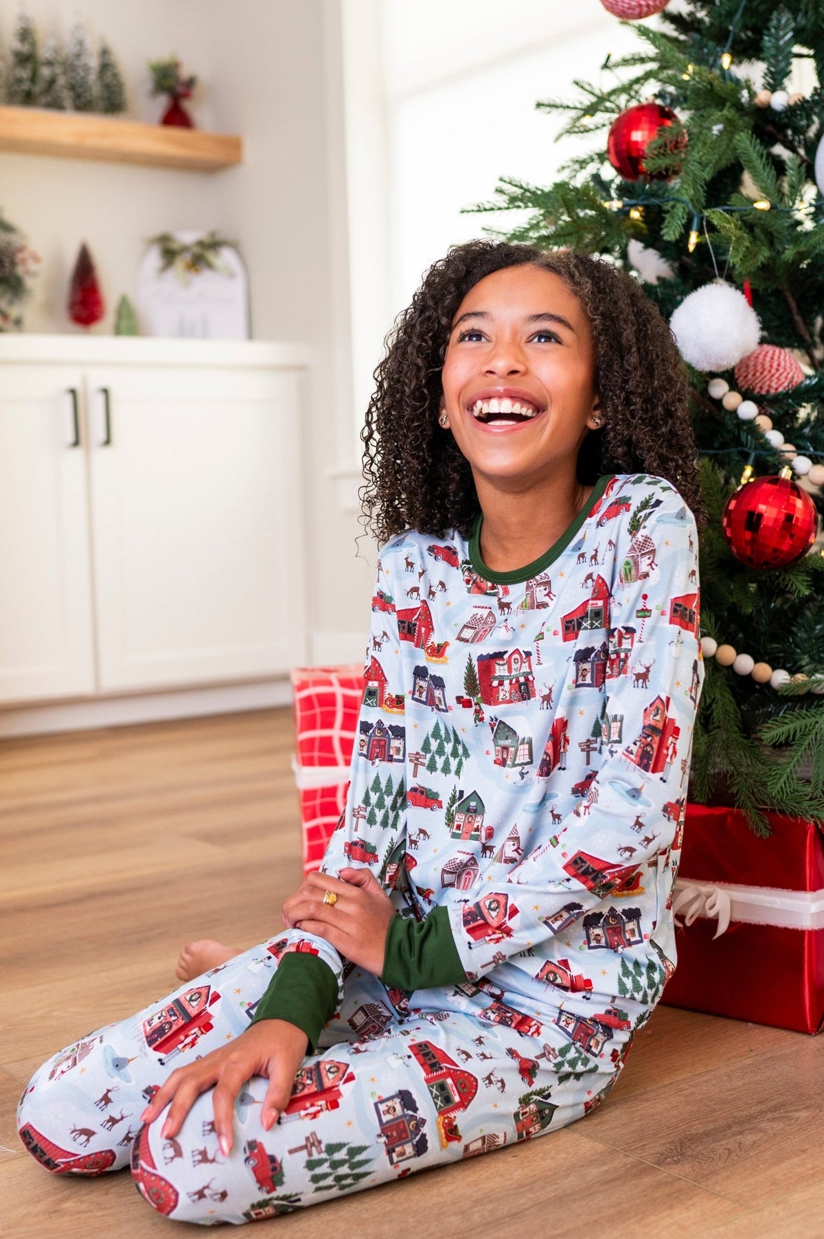 Two Piece Jammies - Santa's Village - The Sleepy Sloth