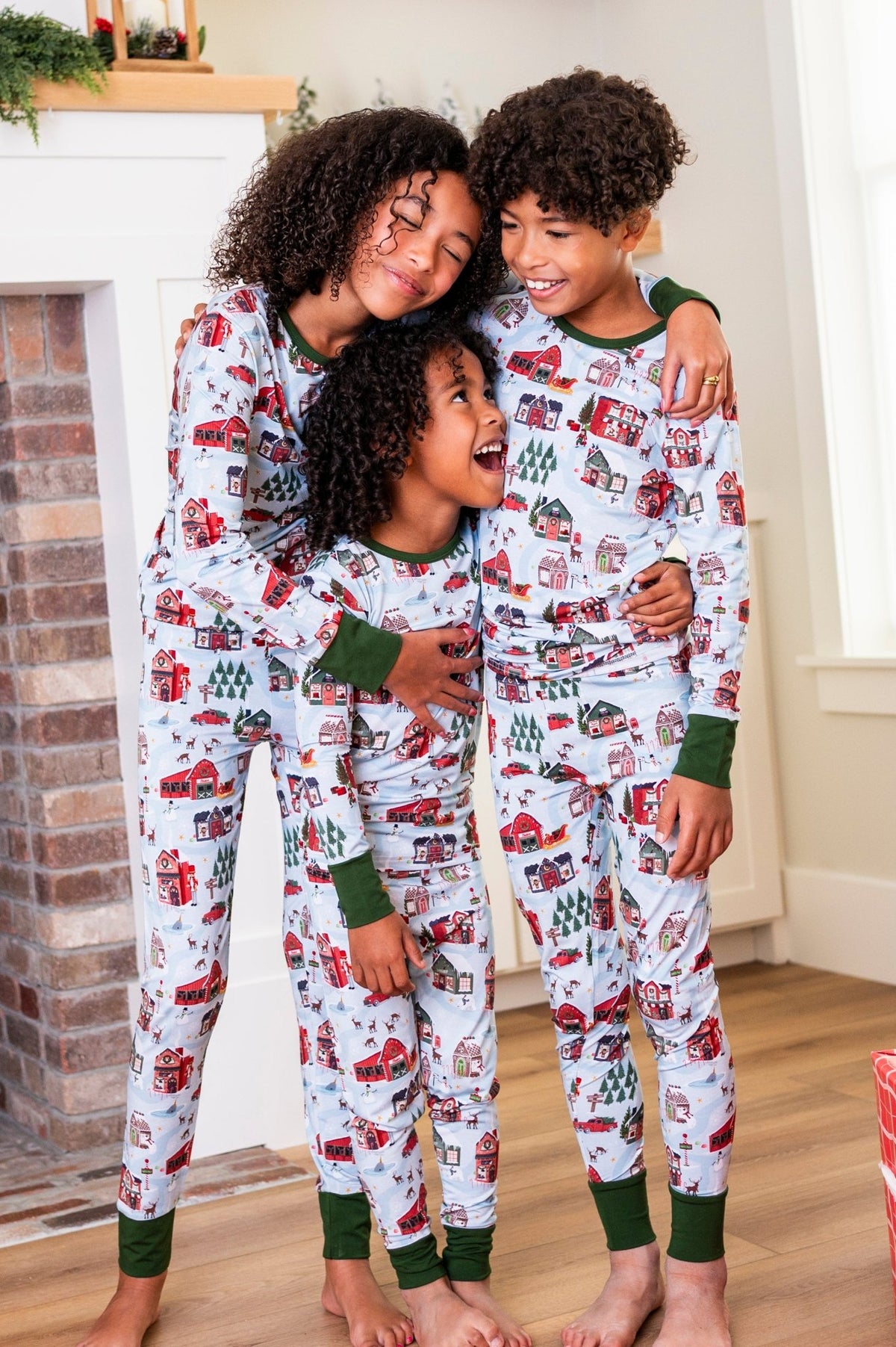Two Piece Jammies - Santa's Village - The Sleepy Sloth