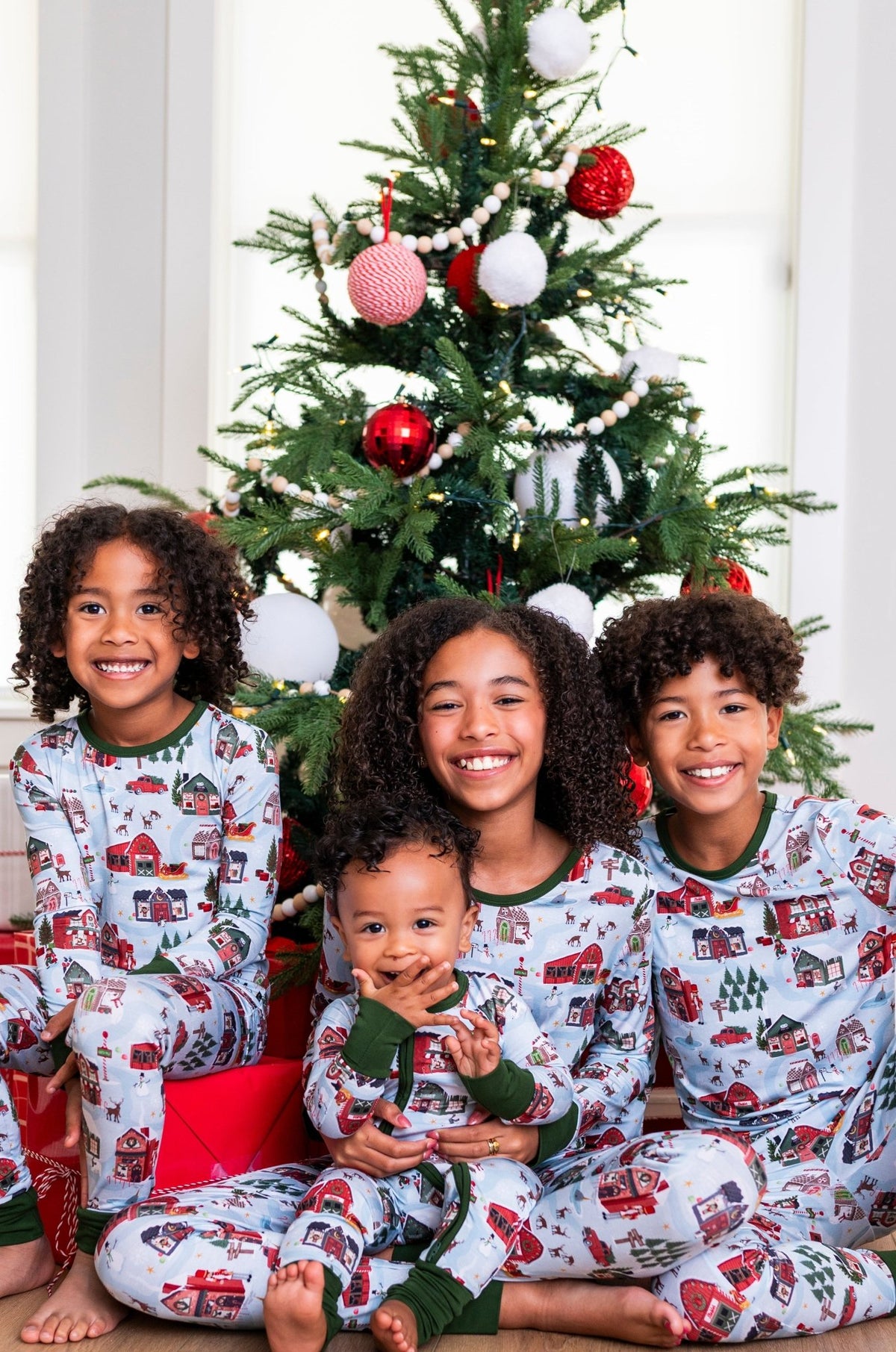 Two Piece Jammies - Santa's Village - The Sleepy Sloth