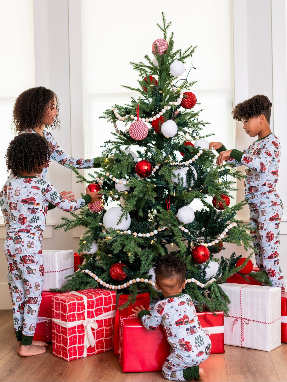 Two Piece Jammies - Santa's Village - The Sleepy Sloth