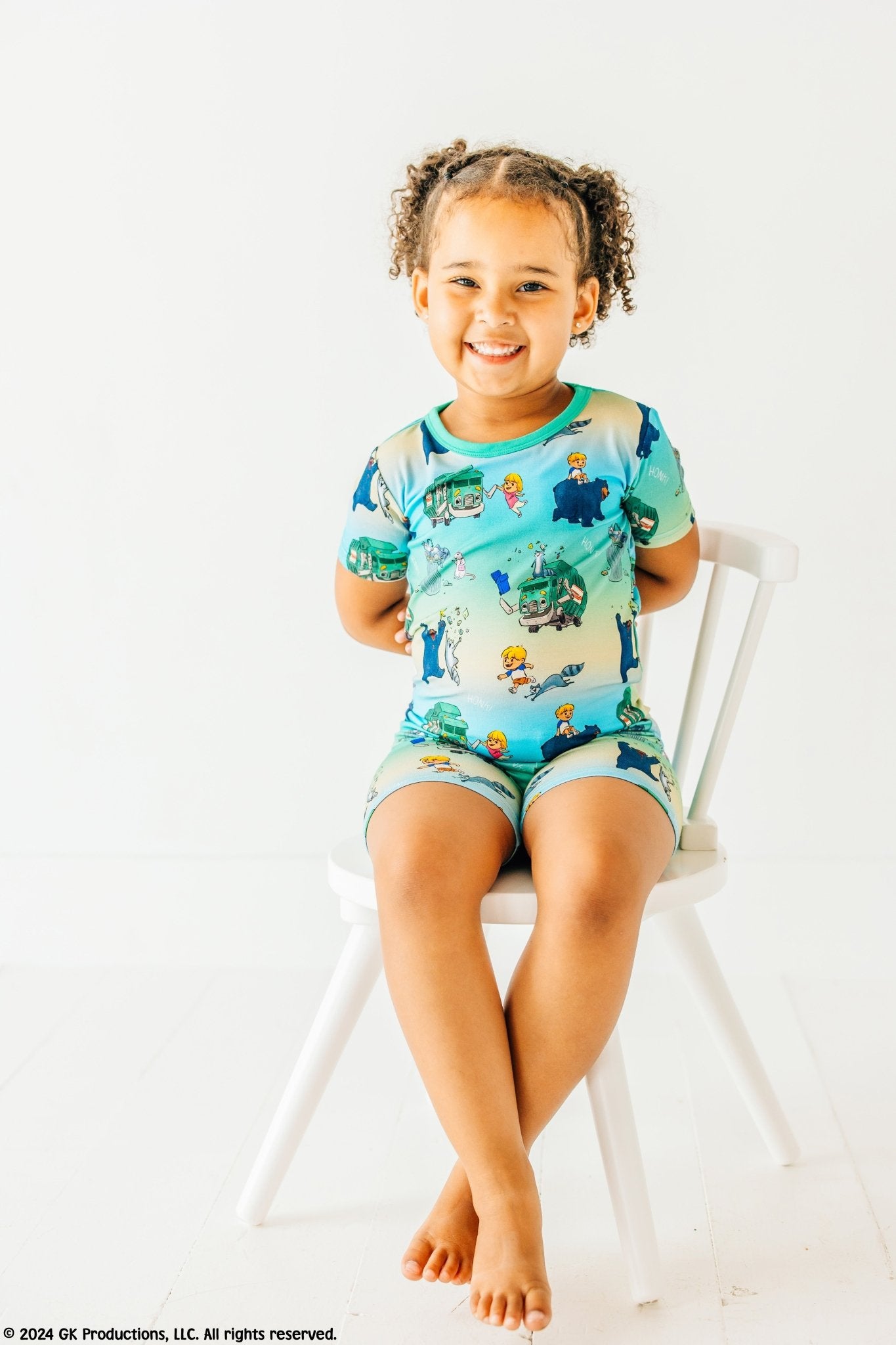 TWO PIECE JAMMIES SHORT SET - Honk! Honk! - The Sleepy Sloth