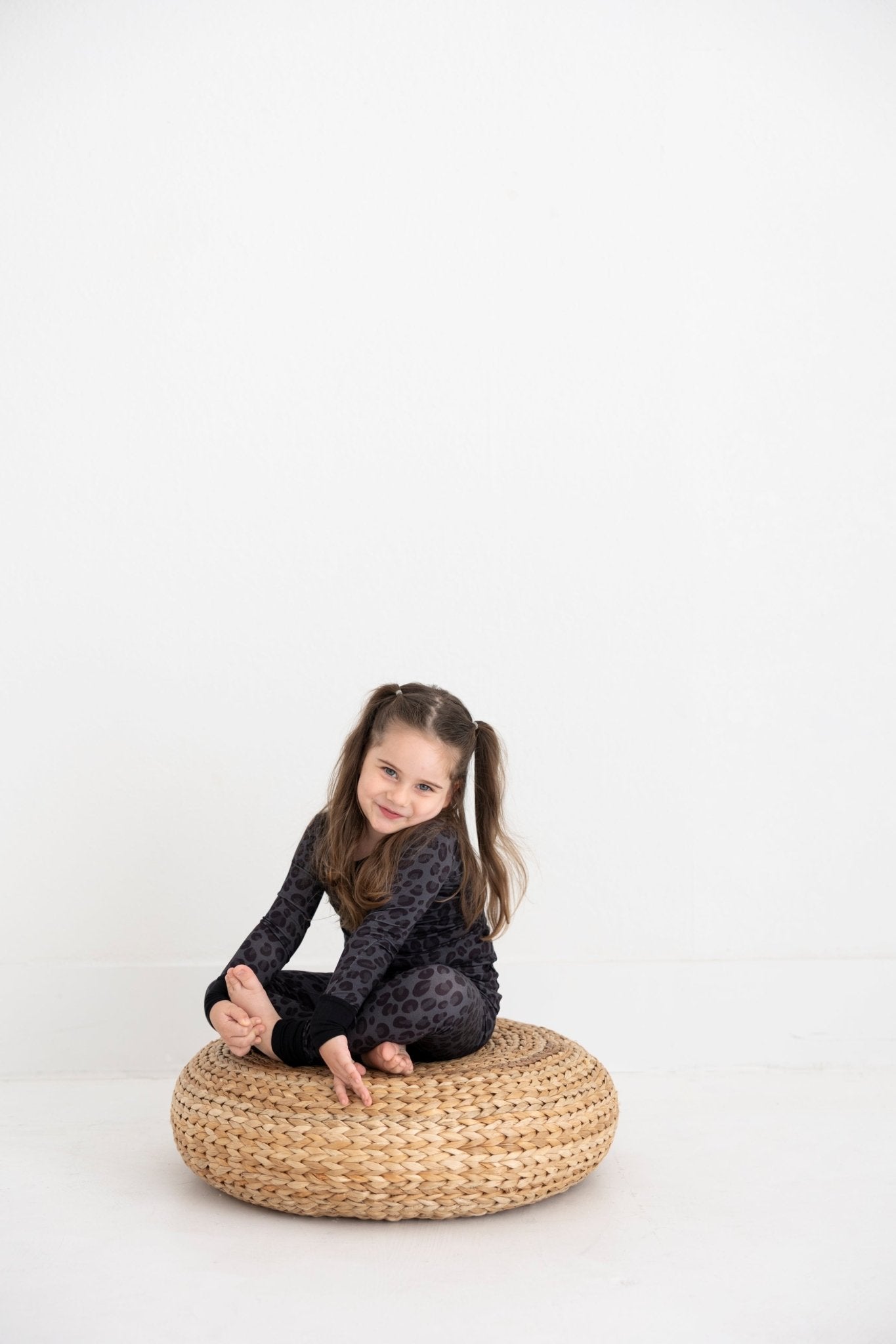 TWO PIECE JAMMIES - SPOTTED IN ONYX - The Sleepy Sloth