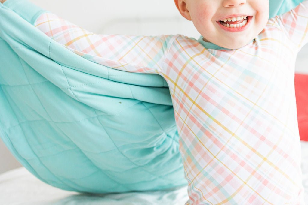 TWO PIECE JAMMIES - SPRING PLAID - The Sleepy Sloth