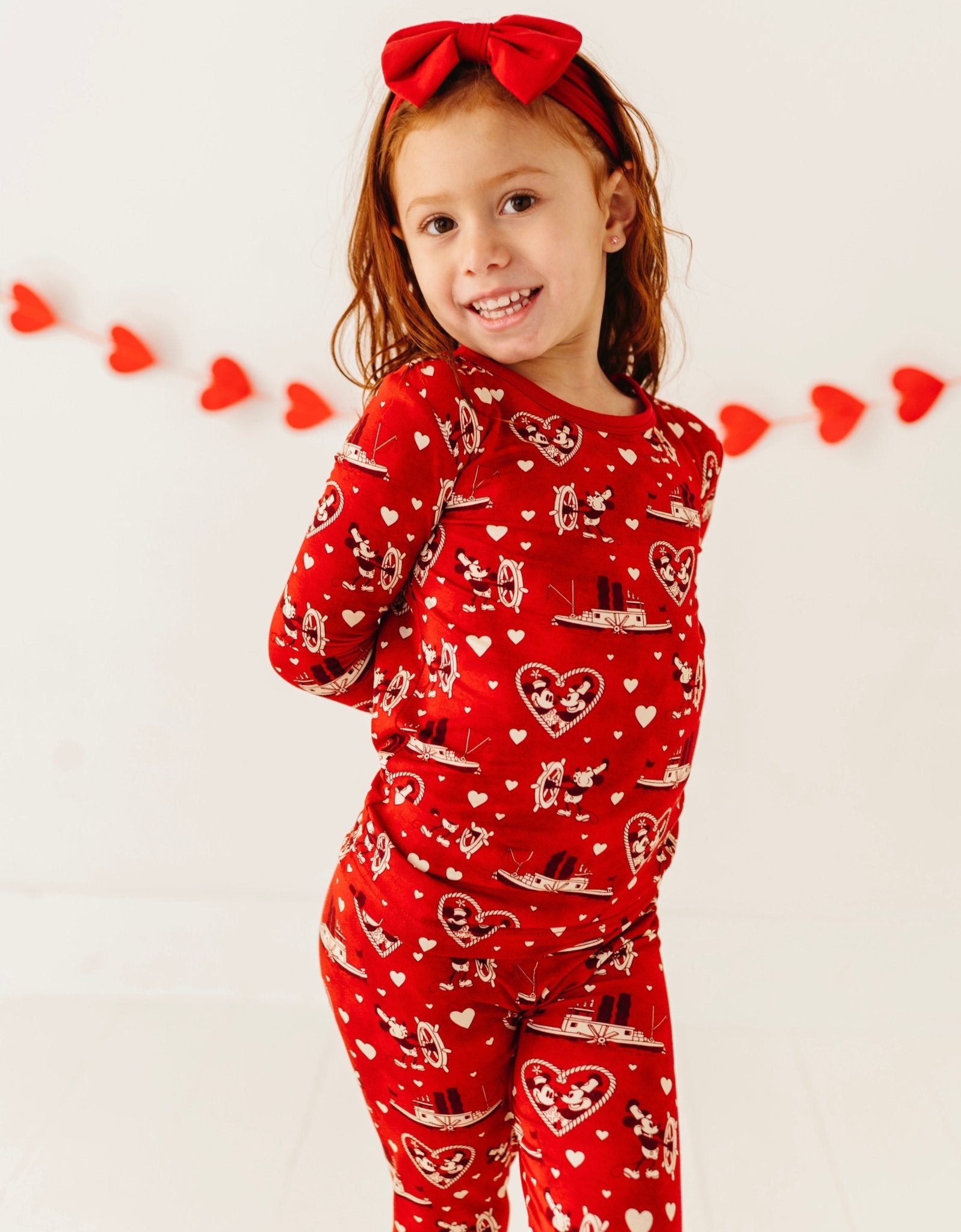 TWO PIECE JAMMIES - STEAMBOAT SWEETHEARTS - The Sleepy Sloth