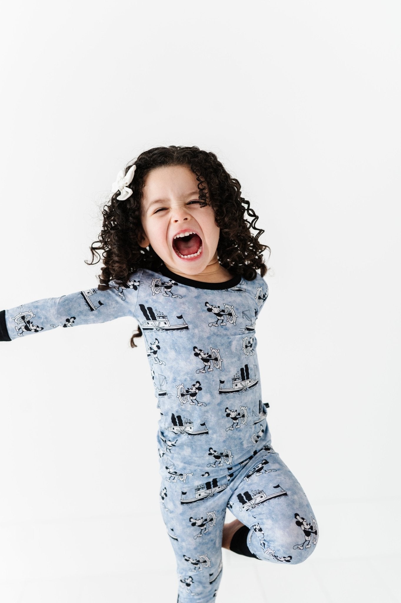 TWO PIECE JAMMIES - STEAMBOAT WILLIE - The Sleepy Sloth