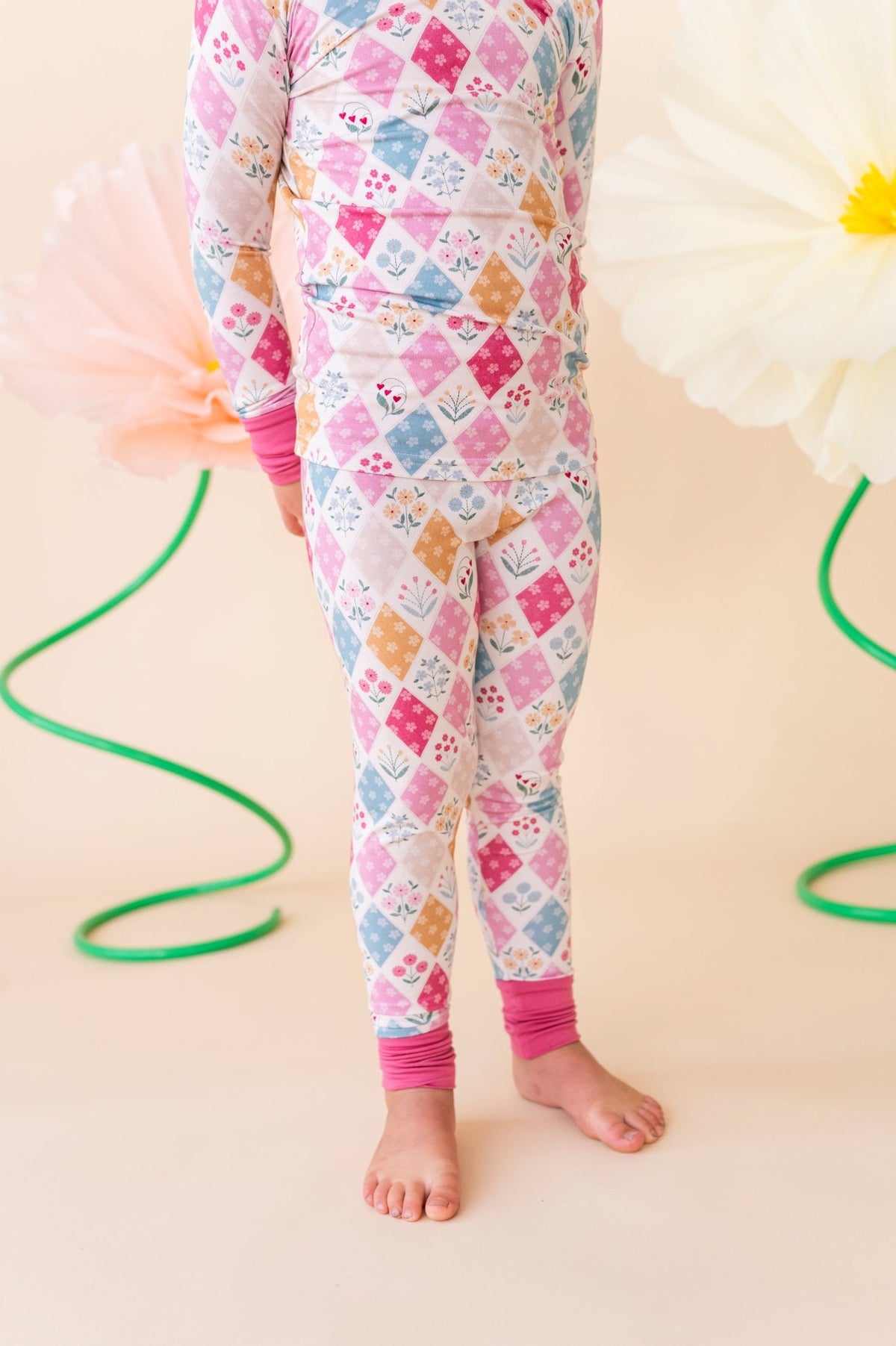 Two Piece Jammies - Stitched In Bloom - The Sleepy Sloth
