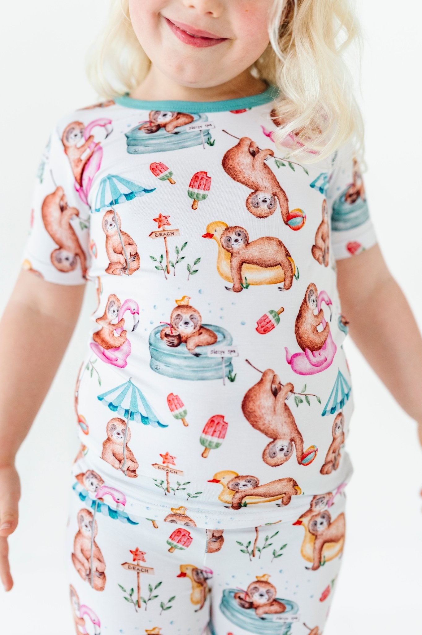 TWO PIECE JAMMIES - SUMMER DAZE - The Sleepy Sloth
