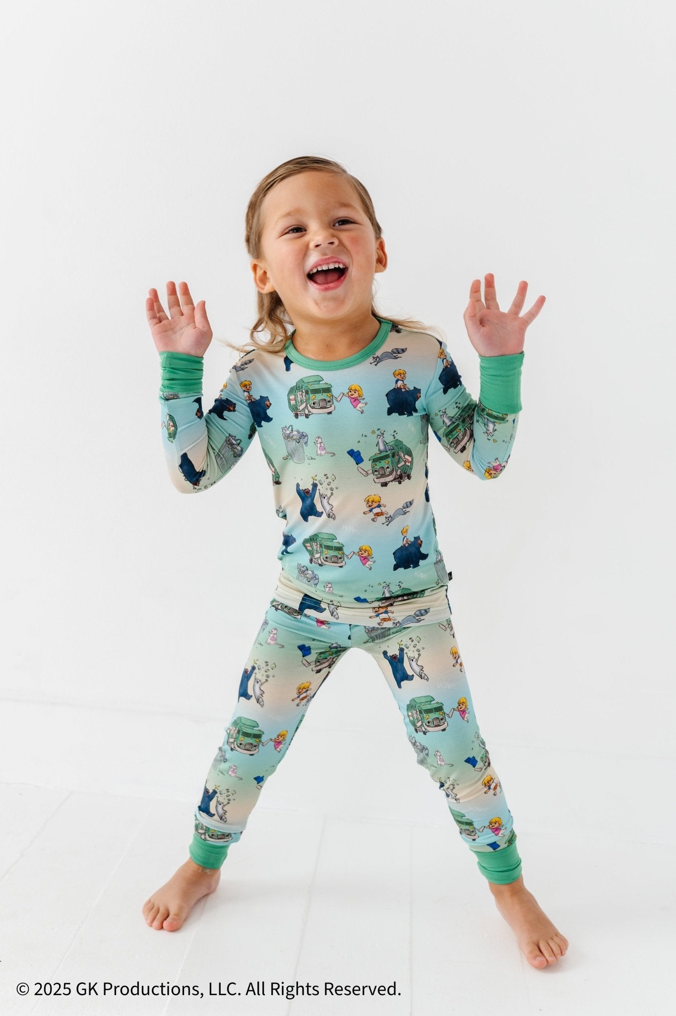 TWO PIECE JAMMIES - Trash Truck™ Honk! Honk! - The Sleepy Sloth