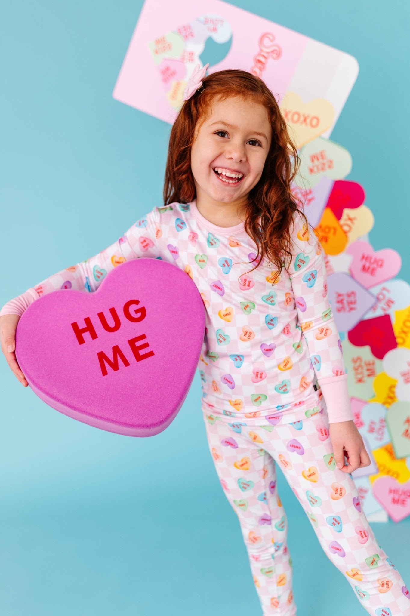 TWO PIECE JAMMIES - XOXO - The Sleepy Sloth