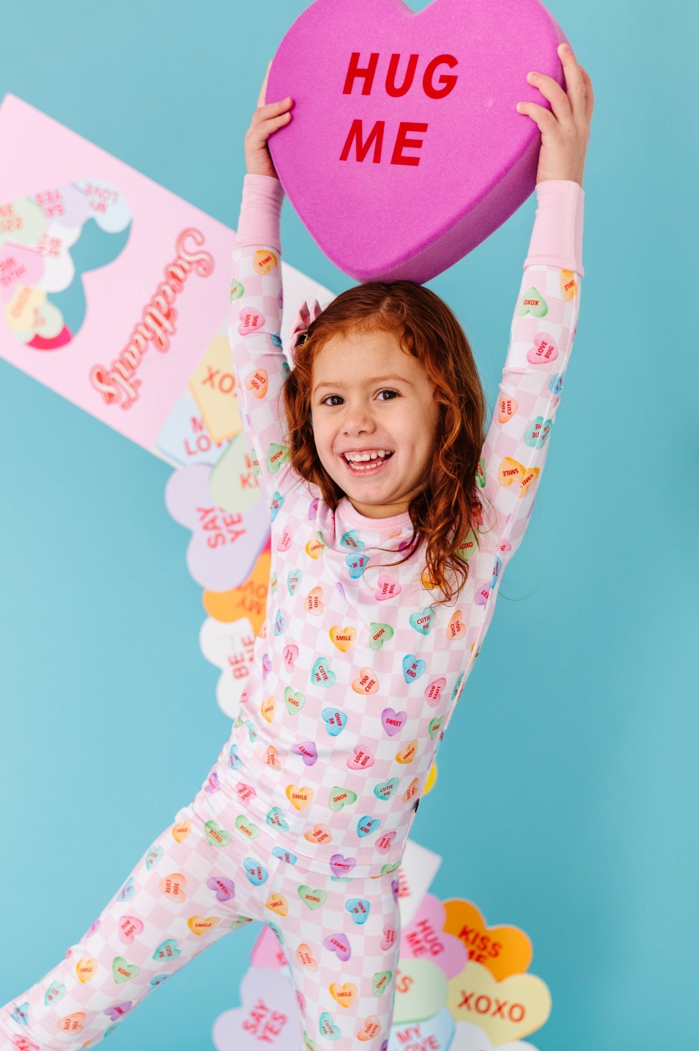 TWO PIECE JAMMIES - XOXO - The Sleepy Sloth