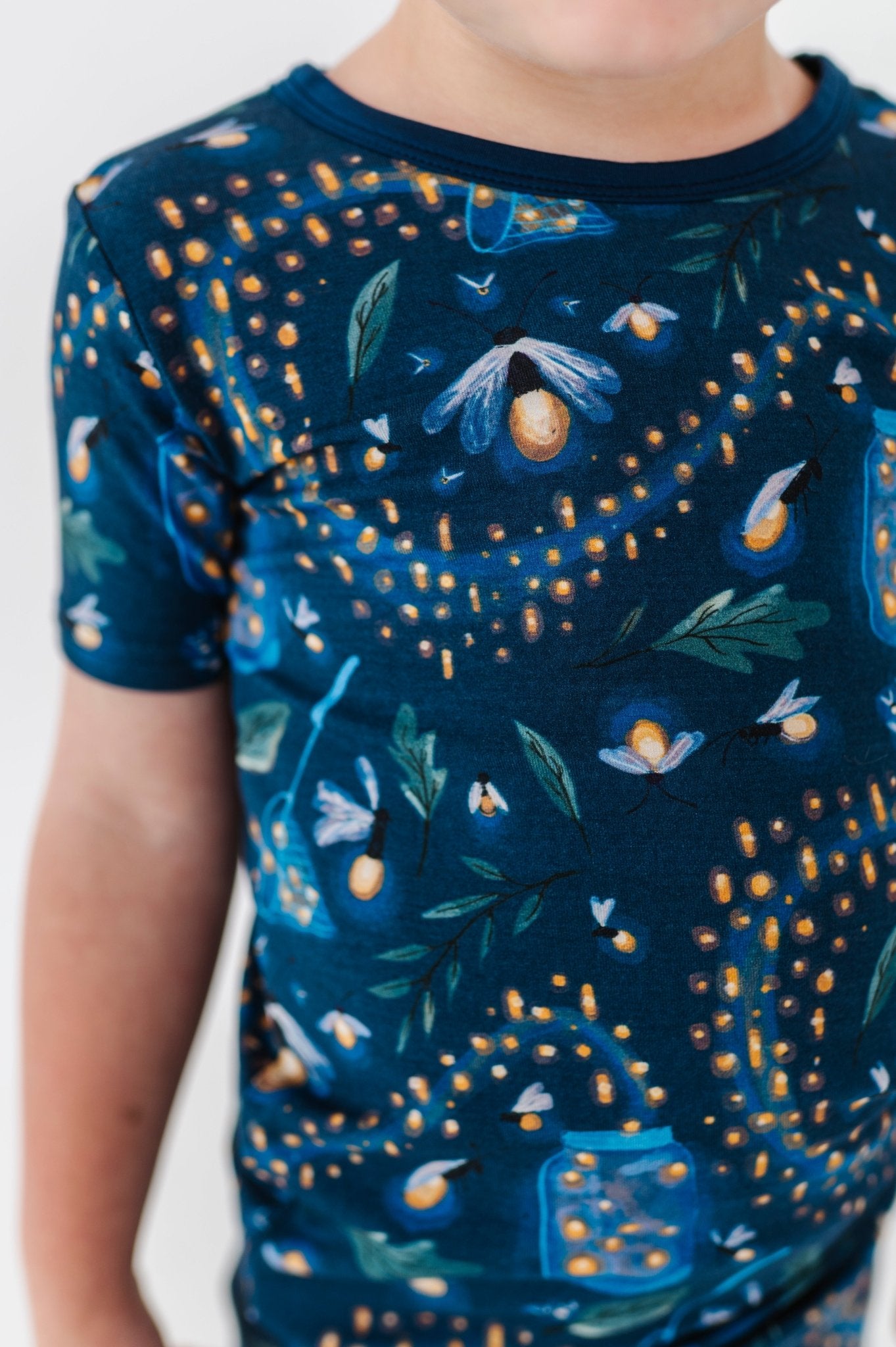 TWO PIECE SHORT JAMMIES - GLOW WITH THE FLOW - The Sleepy Sloth