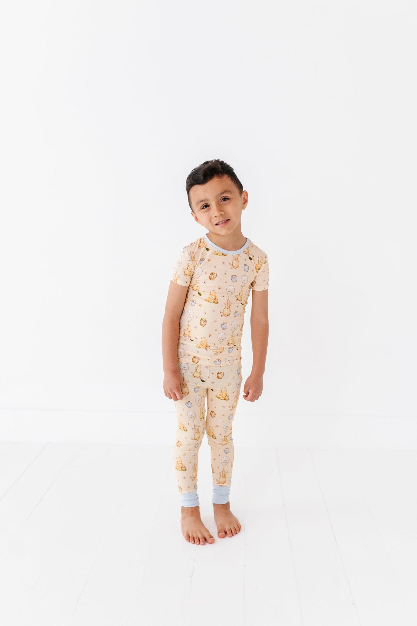TWO PIECE SHORT SLEEVE WITH PANTS JAMMIES - 100 ACRES OF KINDNESS - The Sleepy Sloth