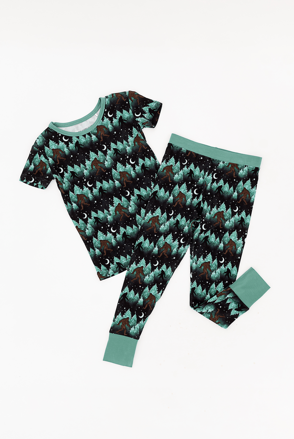 TWO PIECE SHORT SLEEVE WITH PANTS JAMMIES - GONE SQUACHIN’ - The Sleepy Sloth