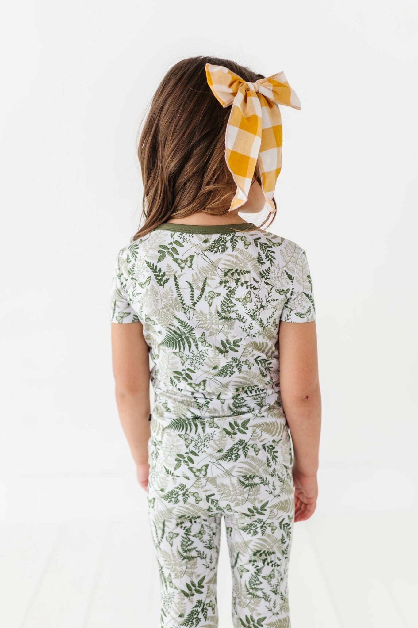 TWO PIECE SHORT SLEEVE WITH PANTS JAMMIES - SAGE GARDEN - The Sleepy Sloth