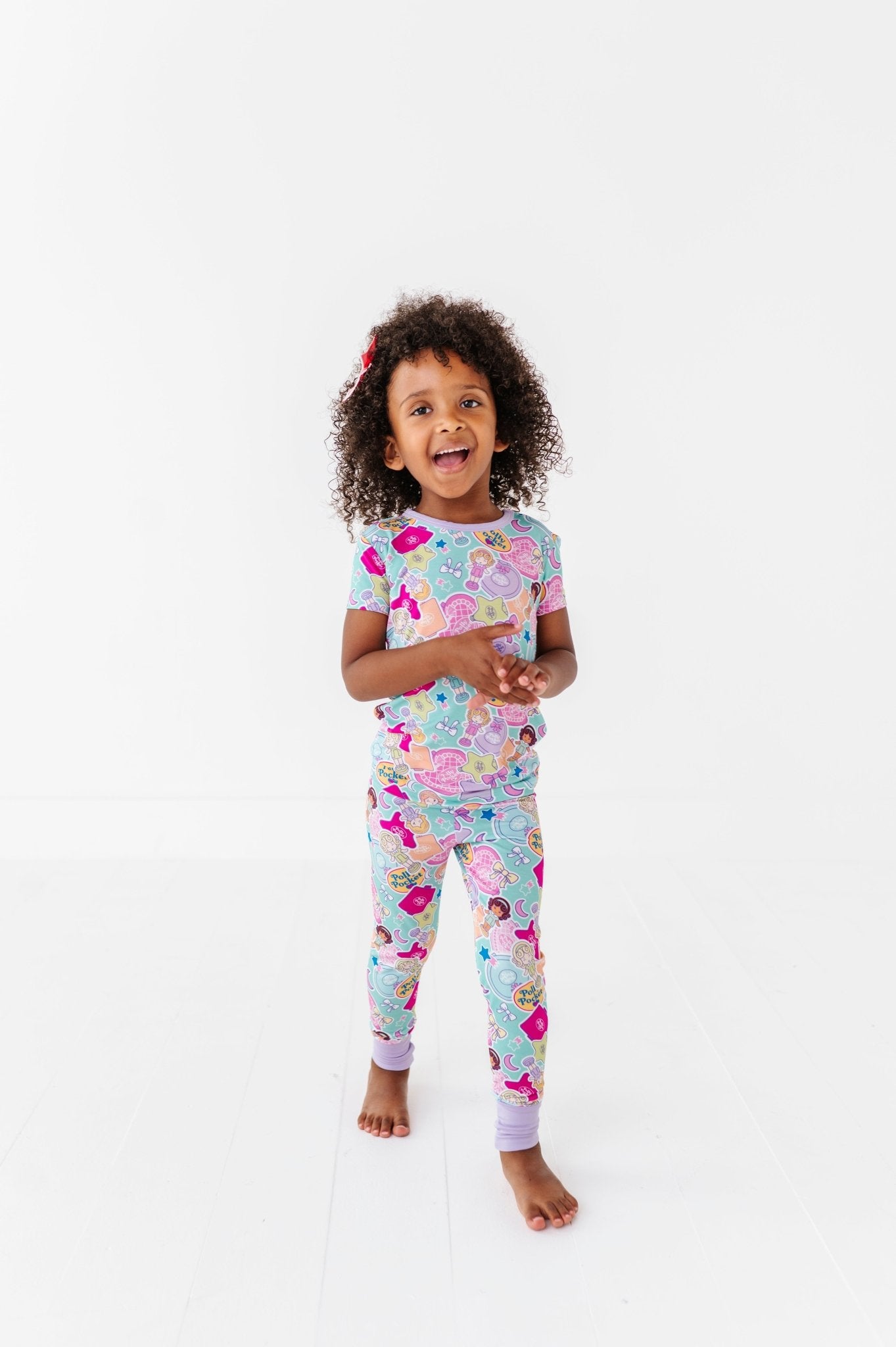 TWO PIECE SHORT SLEEVE WITH PANTS JAMMIES - TINY IS MIGHTY - The Sleepy Sloth