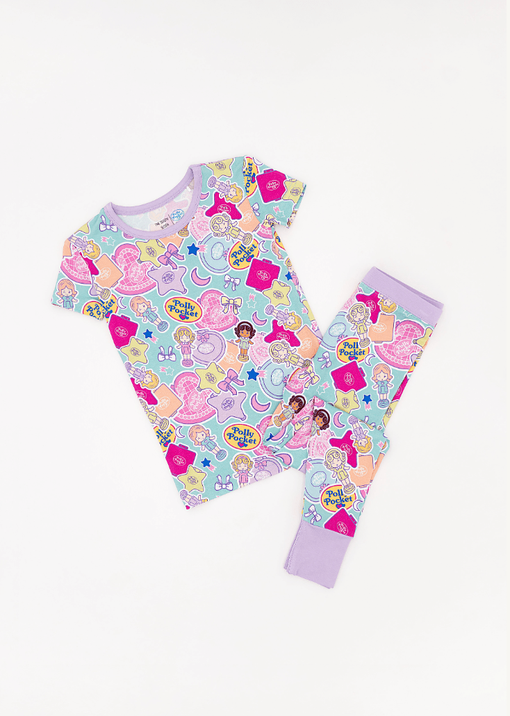 TWO PIECE SHORT SLEEVE WITH PANTS JAMMIES - TINY IS MIGHTY - The Sleepy Sloth