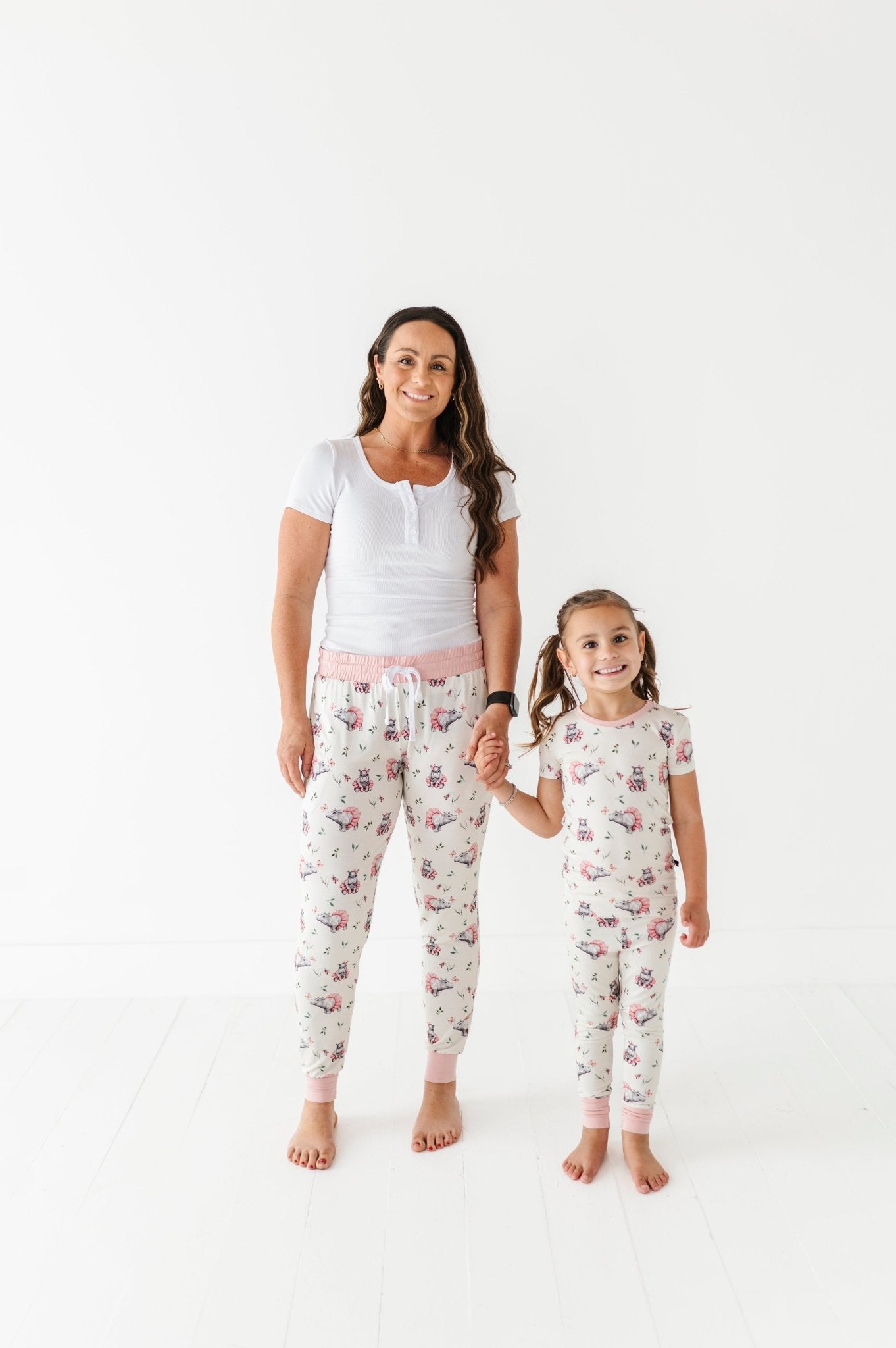 TWO PIECE SHORT SLEEVE WITH PANTS JAMMIES - TUTU CUTE - The Sleepy Sloth