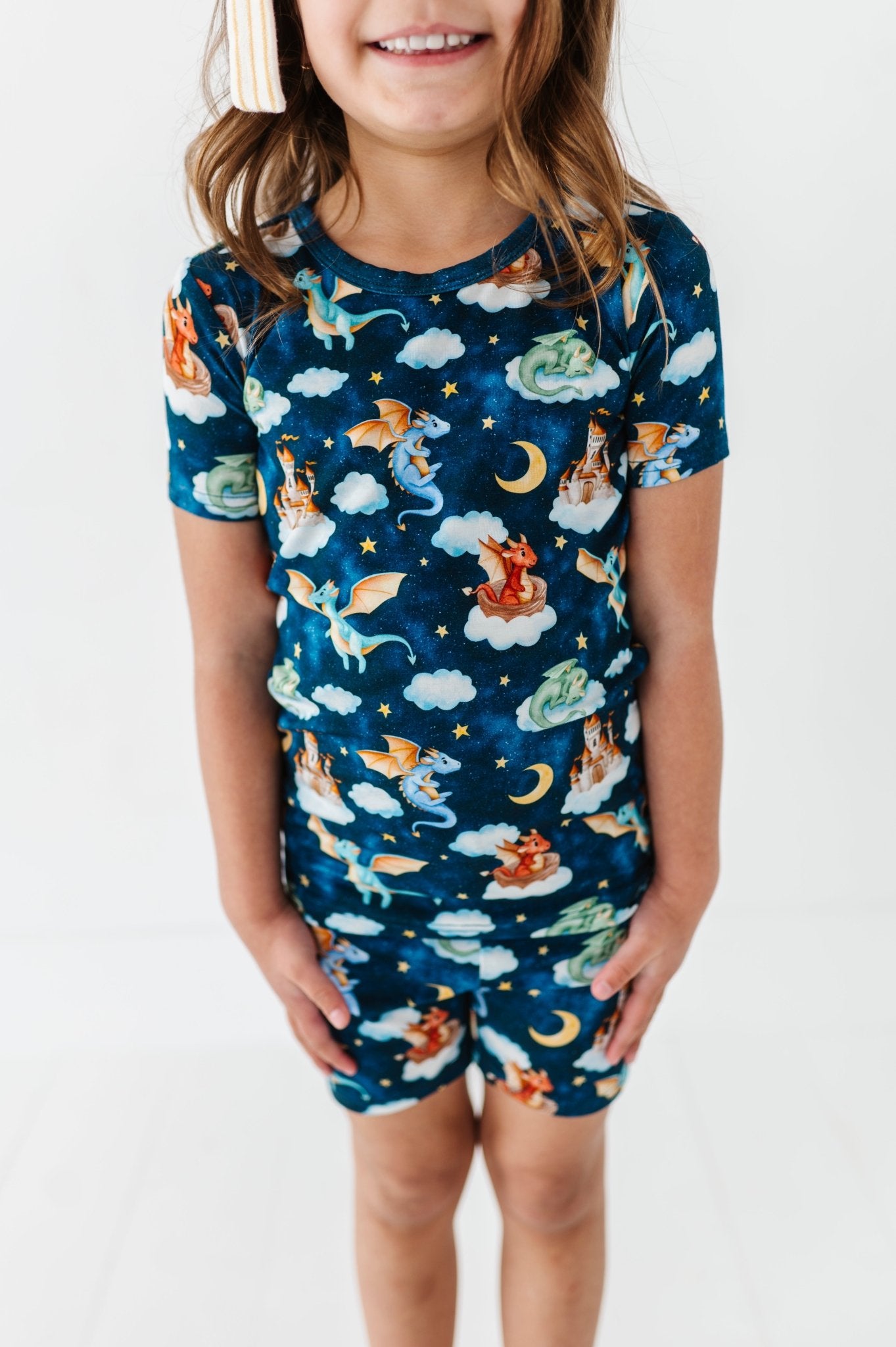 TWO PIECE SHORT SLEEVE WITH SHORTS JAMMIES - AMETHYSIA - The Sleepy Sloth