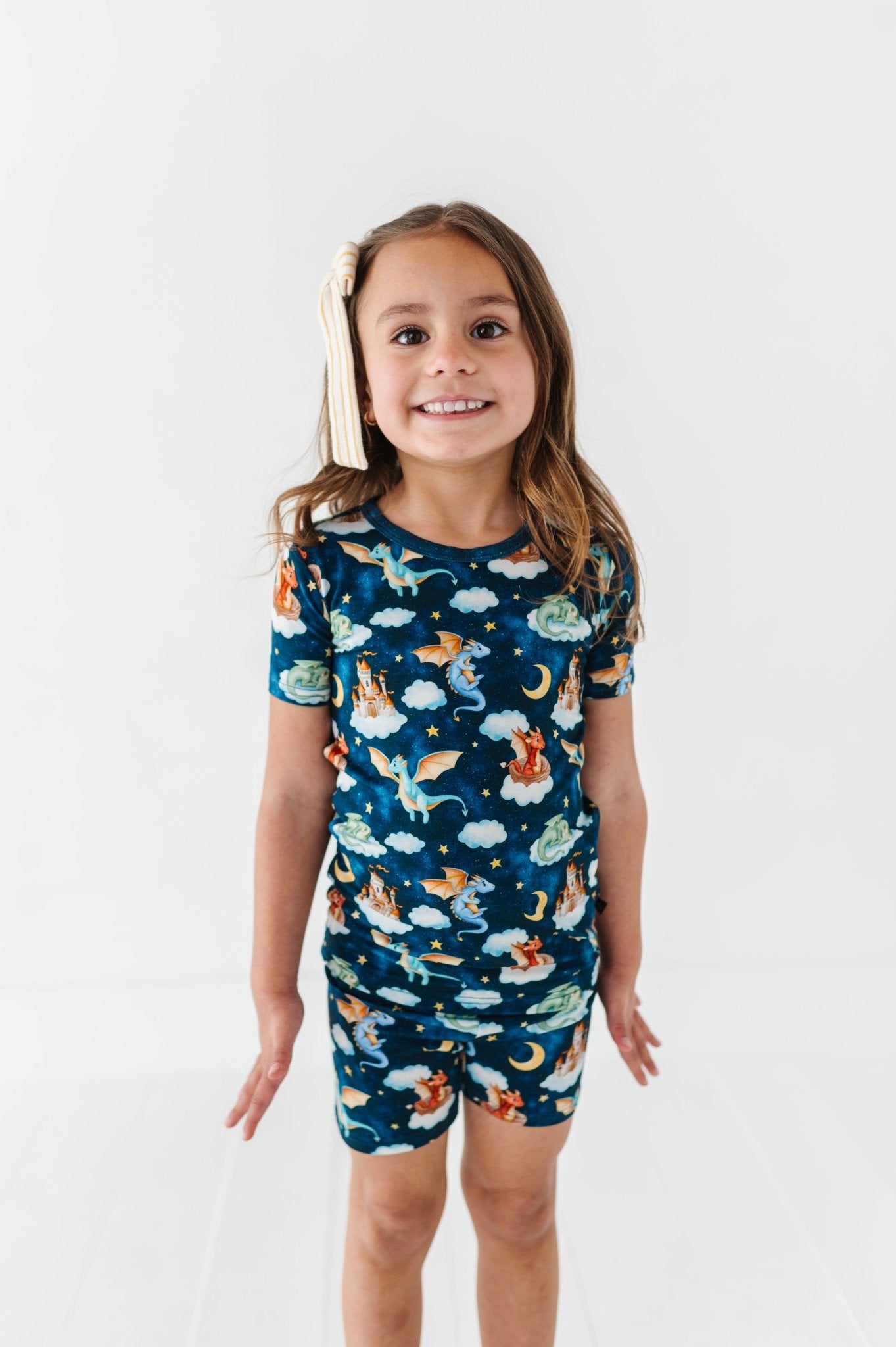 TWO PIECE SHORT SLEEVE WITH SHORTS JAMMIES - AMETHYSIA - The Sleepy Sloth