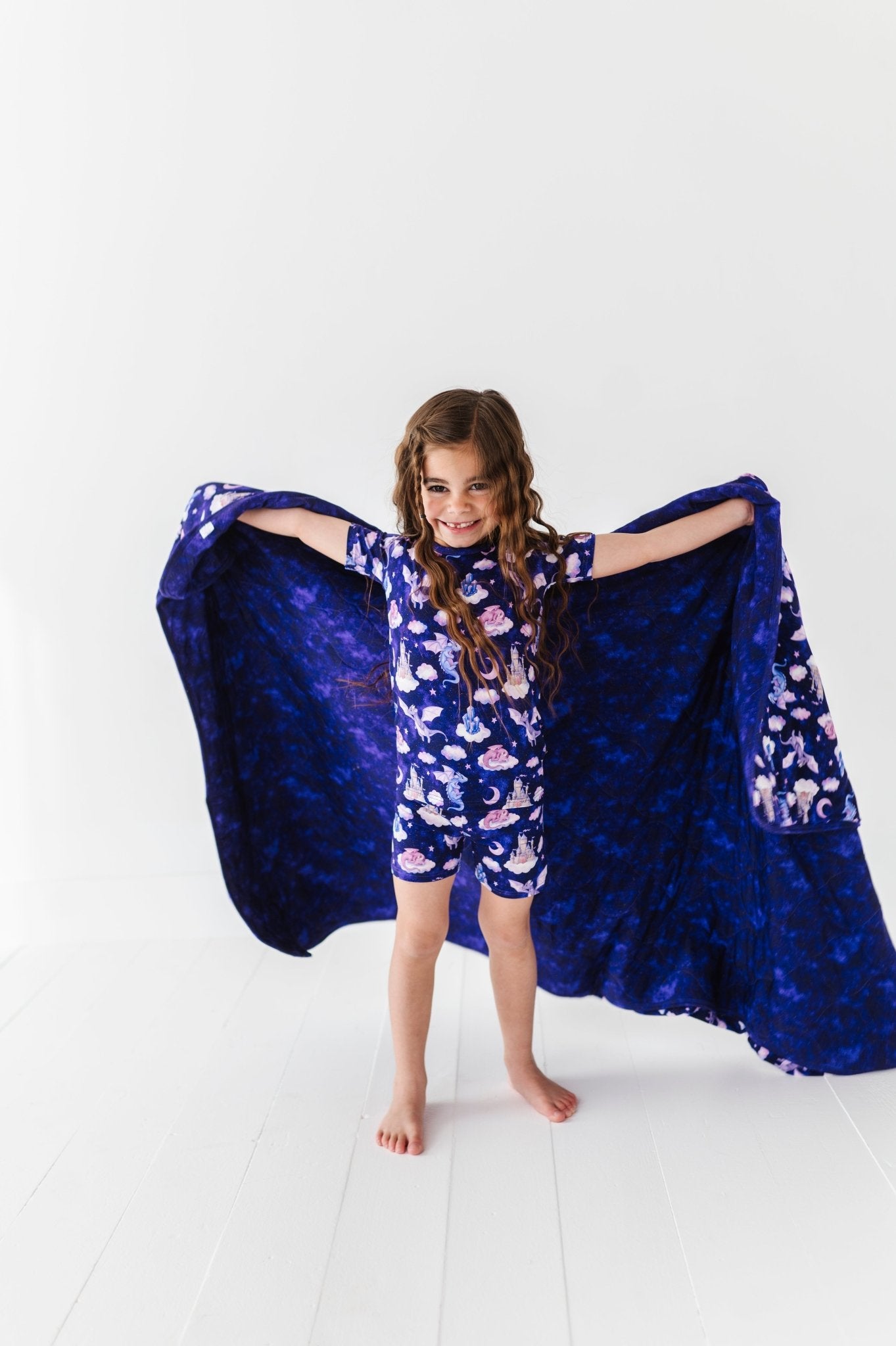 TWO PIECE SHORT SLEEVE WITH SHORTS JAMMIES - PRISMA - The Sleepy Sloth