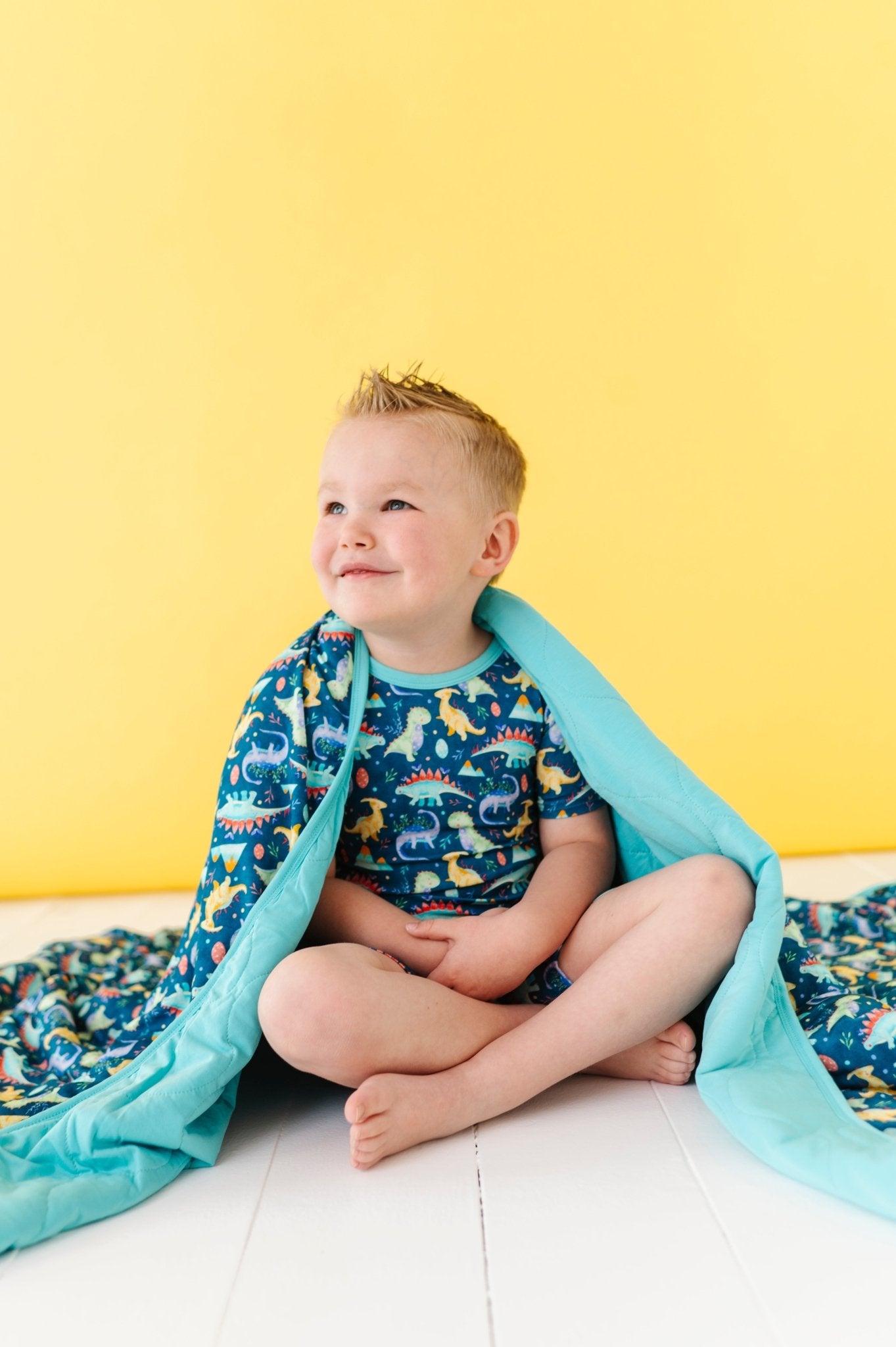 TWO PIECE SHORT SLEEVE WITH SHORTS JAMMIES - TOTALLY ROARSOME - The Sleepy Sloth