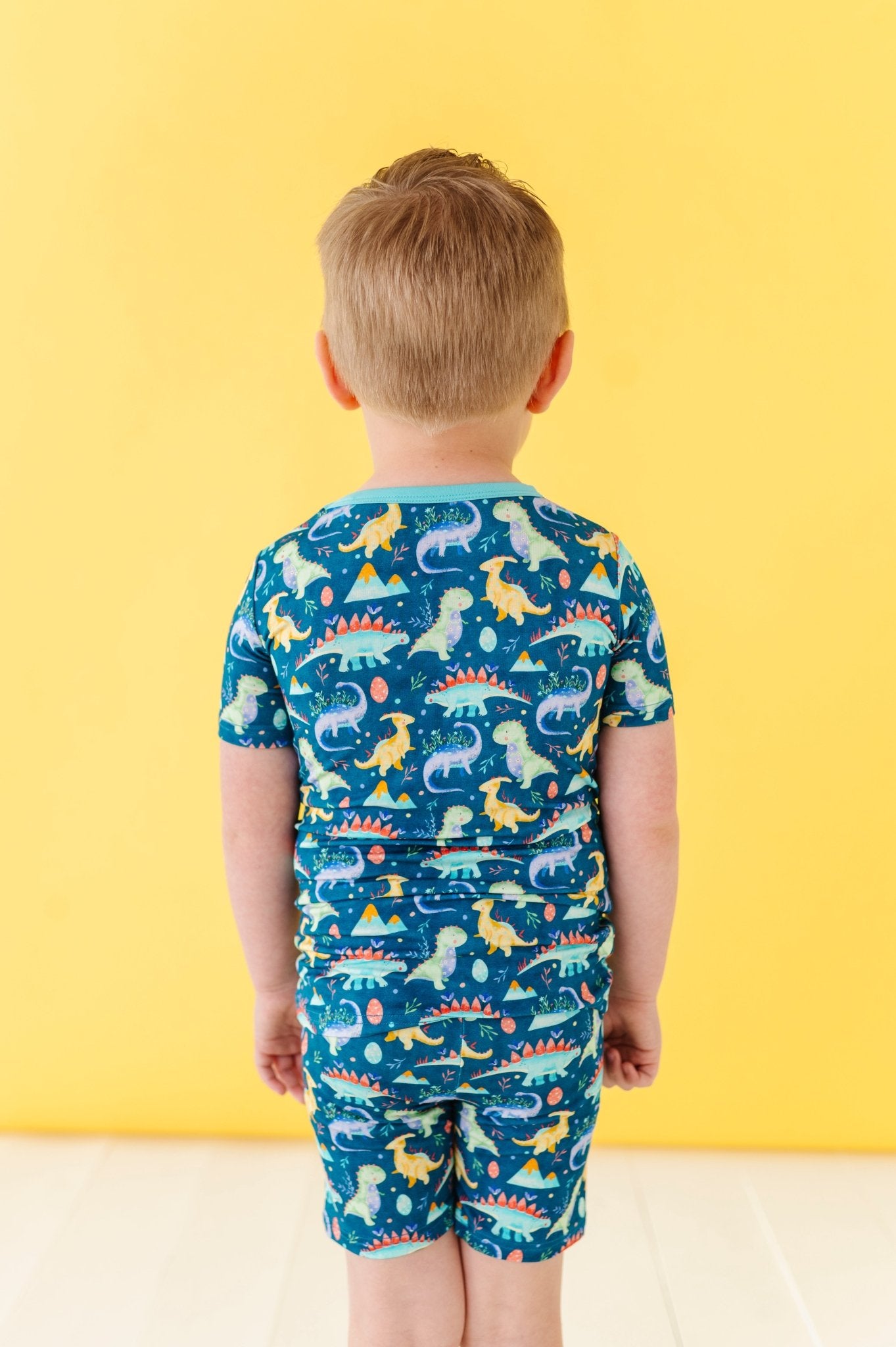 TWO PIECE SHORT SLEEVE WITH SHORTS JAMMIES - TOTALLY ROARSOME - The Sleepy Sloth
