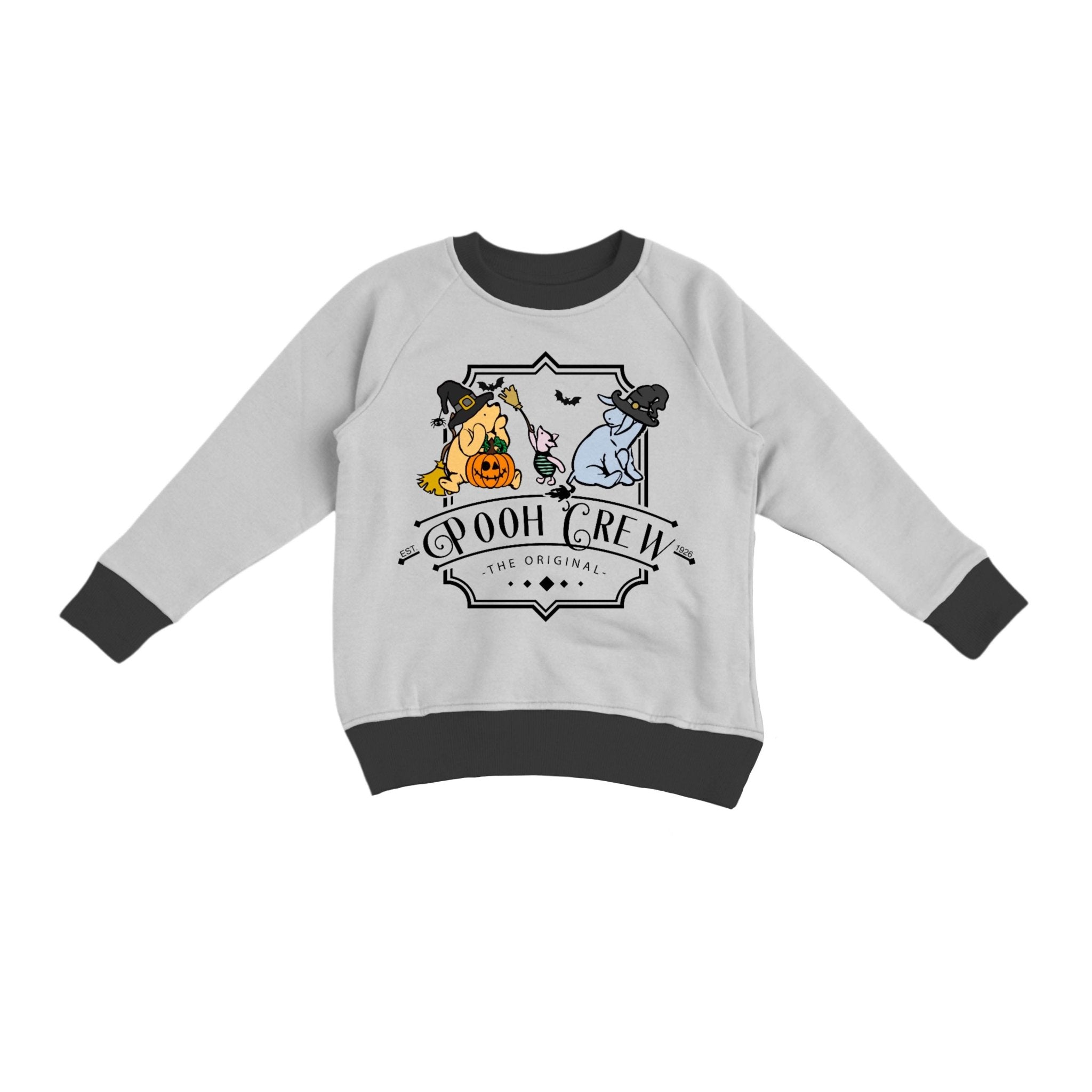 Women's Graphic Crewneck - POOH CREW - The Sleepy Sloth