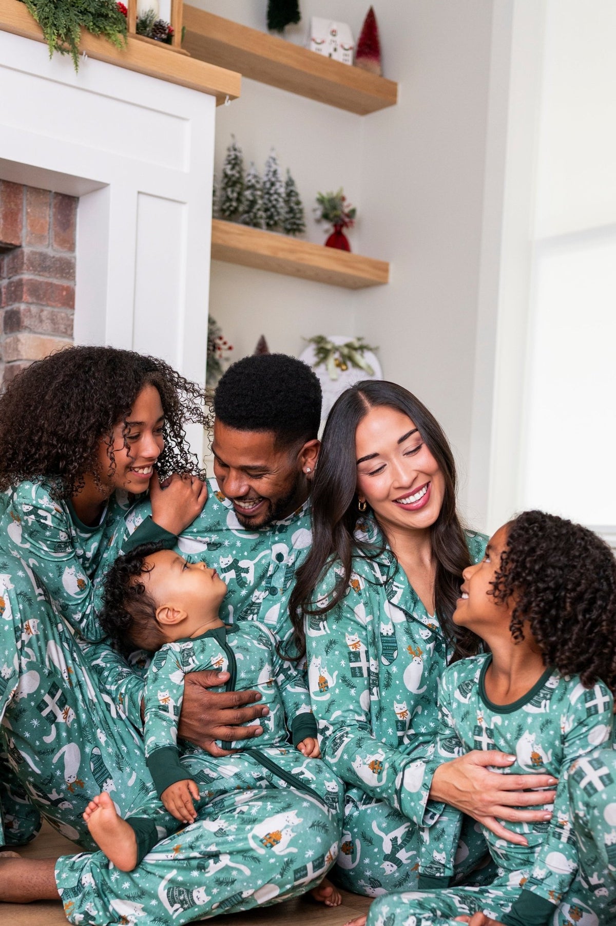Women's Luxe Pajama Set - Meowy & Bright - The Sleepy Sloth