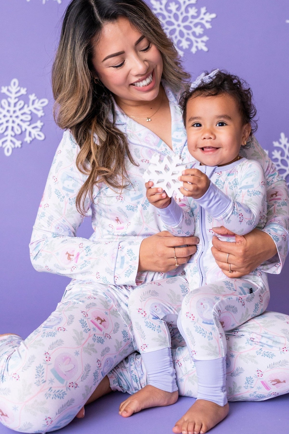 Women's Luxe Pajama Set - Snow Much Wonder - The Sleepy Sloth