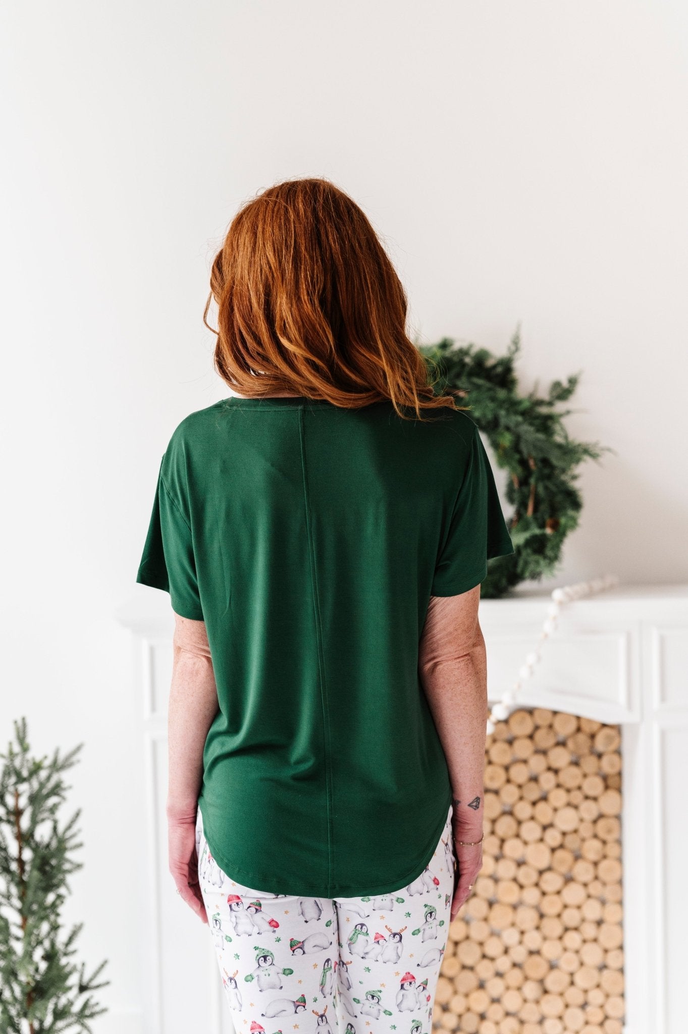 WOMEN'S SHIRT - WINTER PINE - The Sleepy Sloth