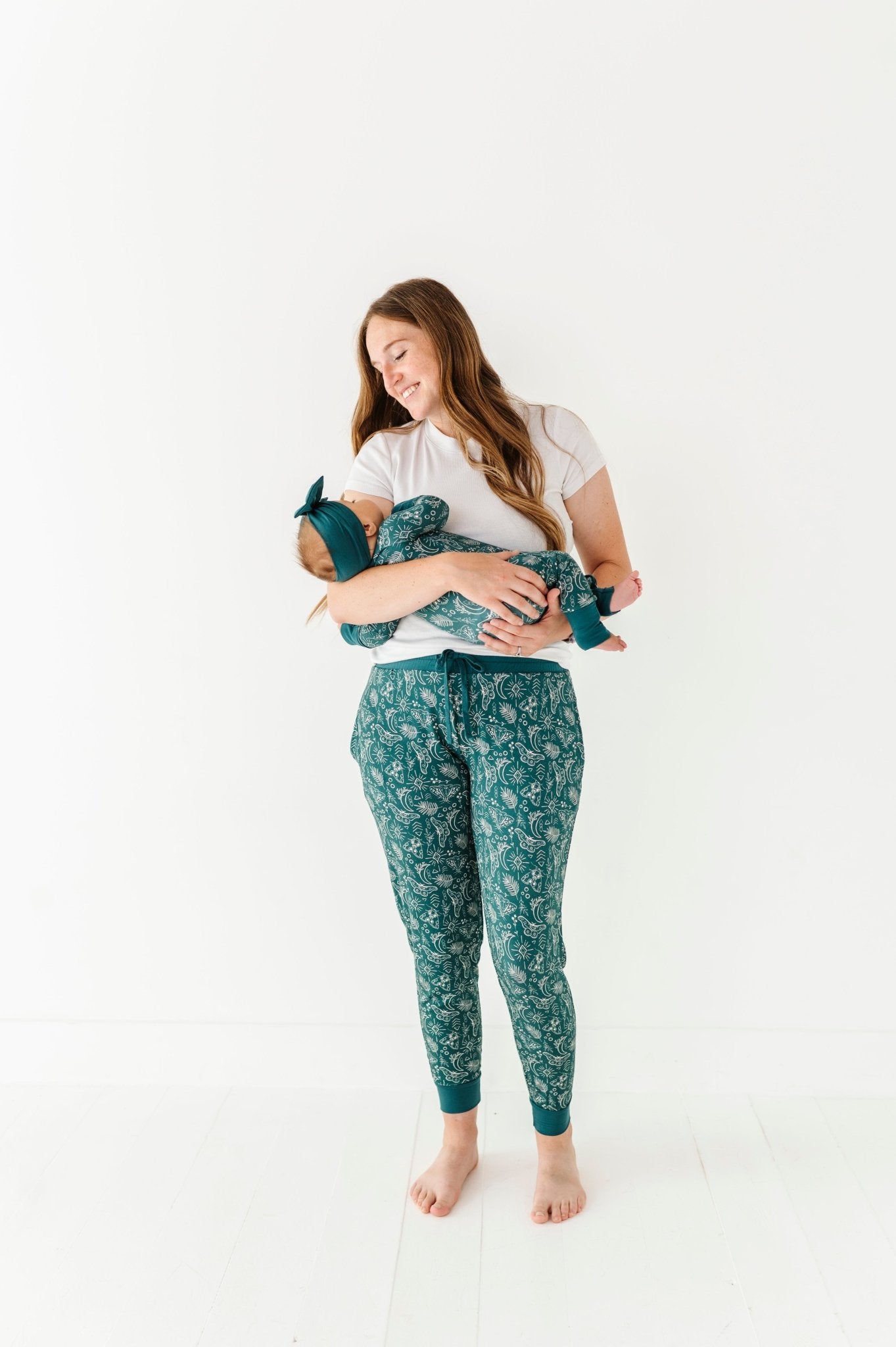 Women's Sleepy Pants - CELESTIAL MOTHS - The Sleepy Sloth