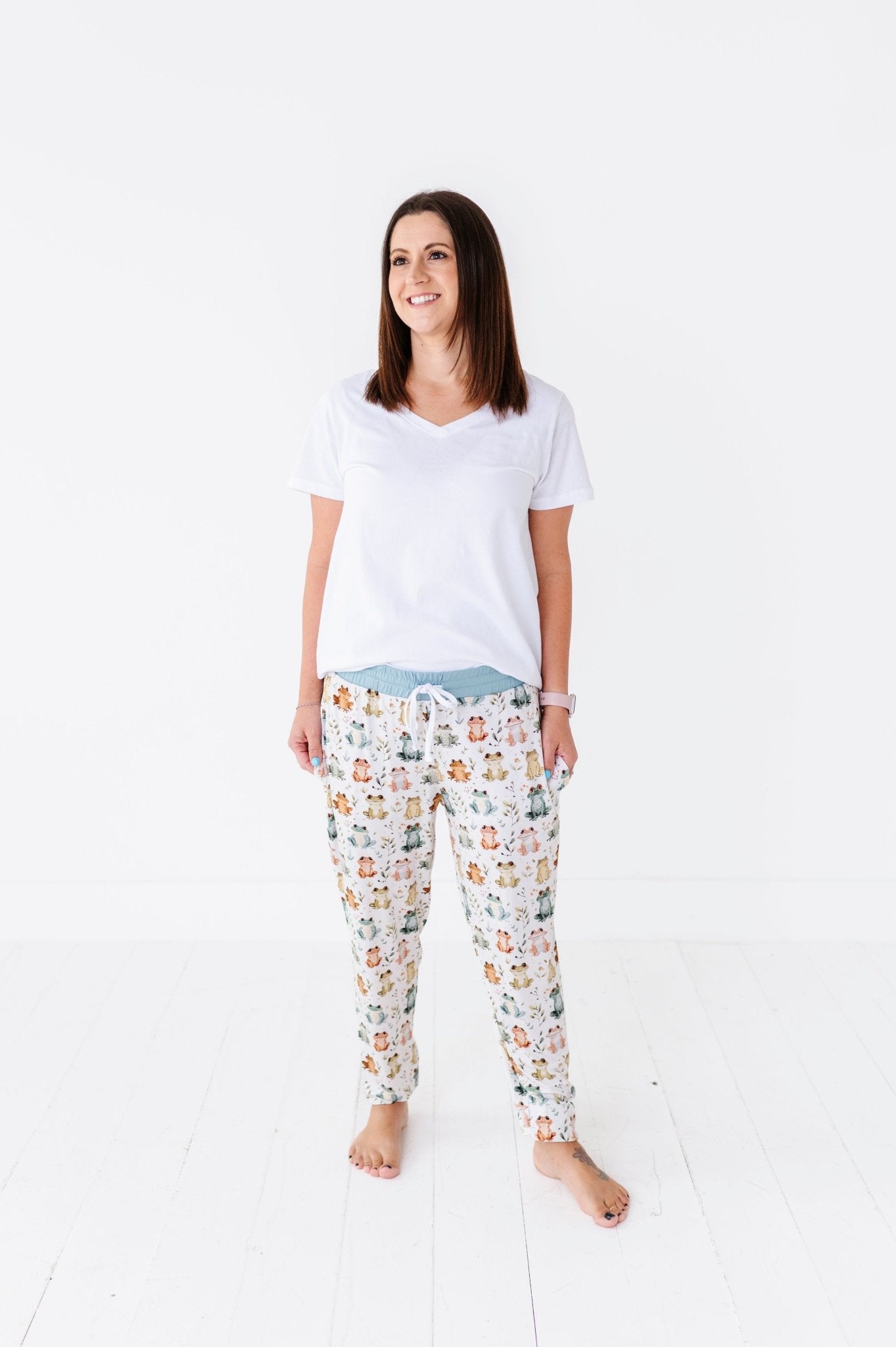 WOMEN'S SLEEPY PANTS - FROGGING AWESOME - The Sleepy Sloth
